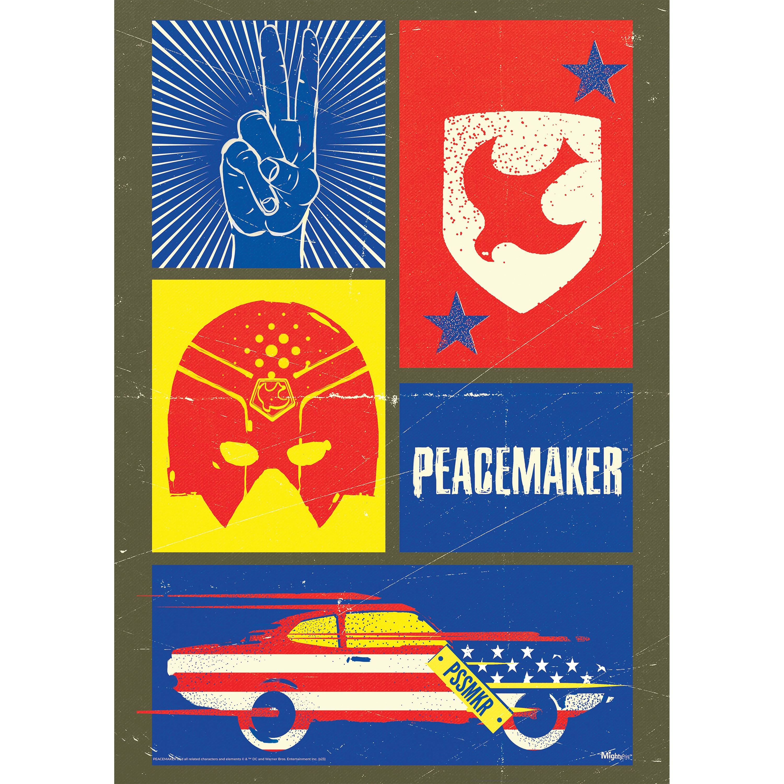 Peacemaker (PSSMKR) MightyPrint™ Wall Art MP17240880