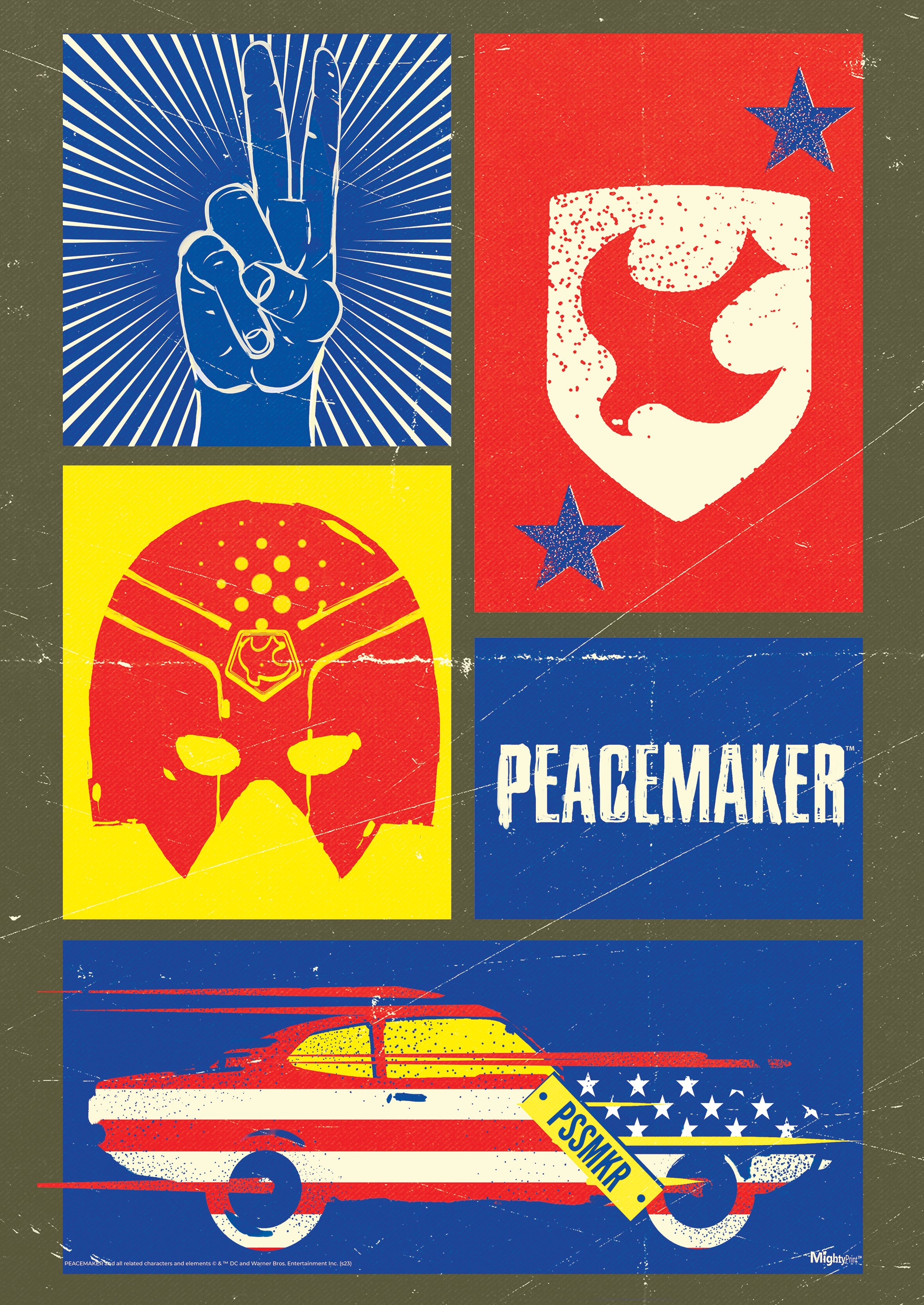 Peacemaker (PSSMKR) MightyPrint™ Wall Art MP17240880