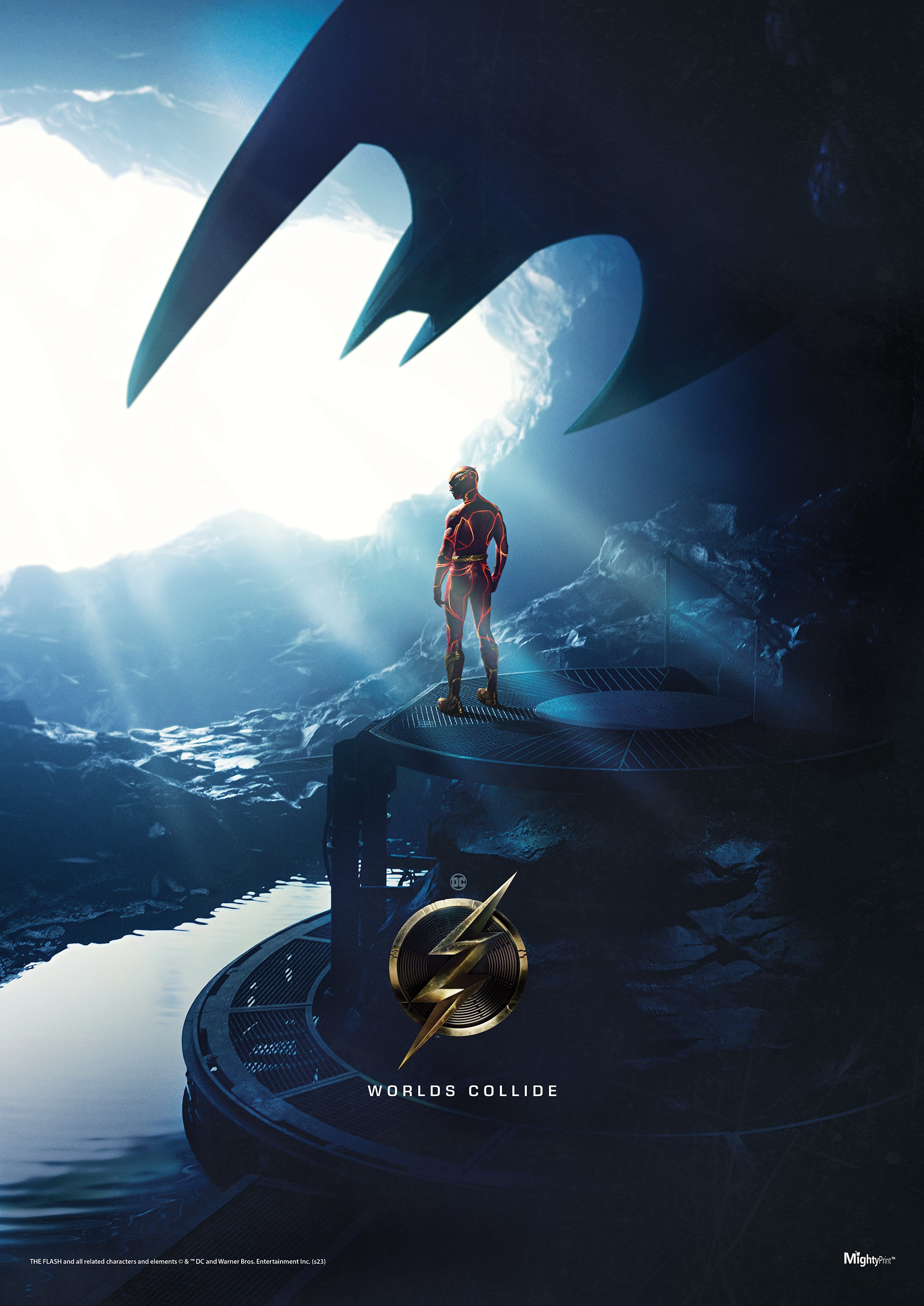 The Flash (The Flash Movie Poster) MightyPrint™ Wall Art MP17240882