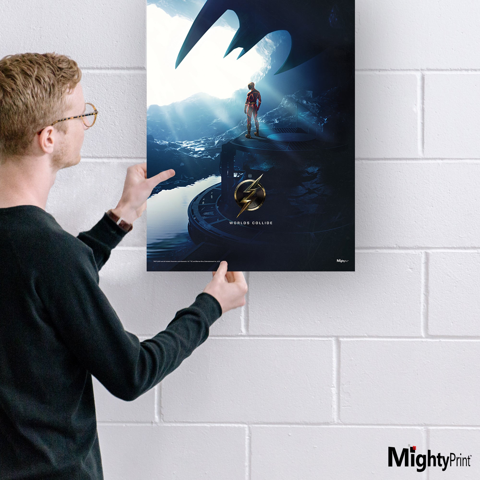 The Flash (The Flash Movie Poster) MightyPrint™ Wall Art MP17240882