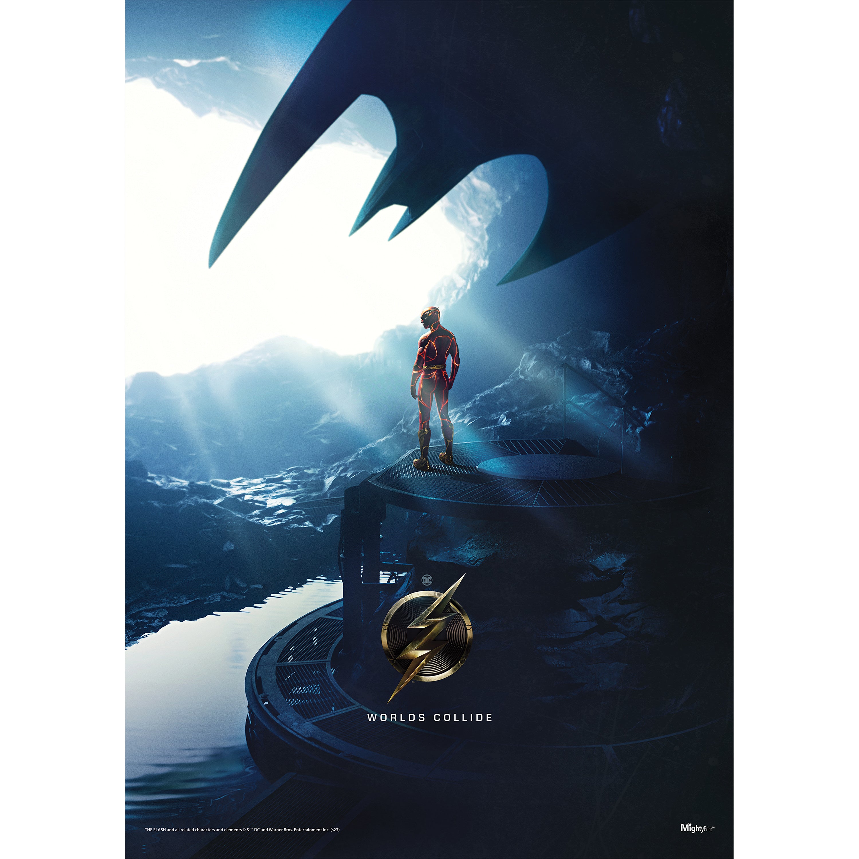 The Flash (The Flash Movie Poster) MightyPrint™ Wall Art MP17240882