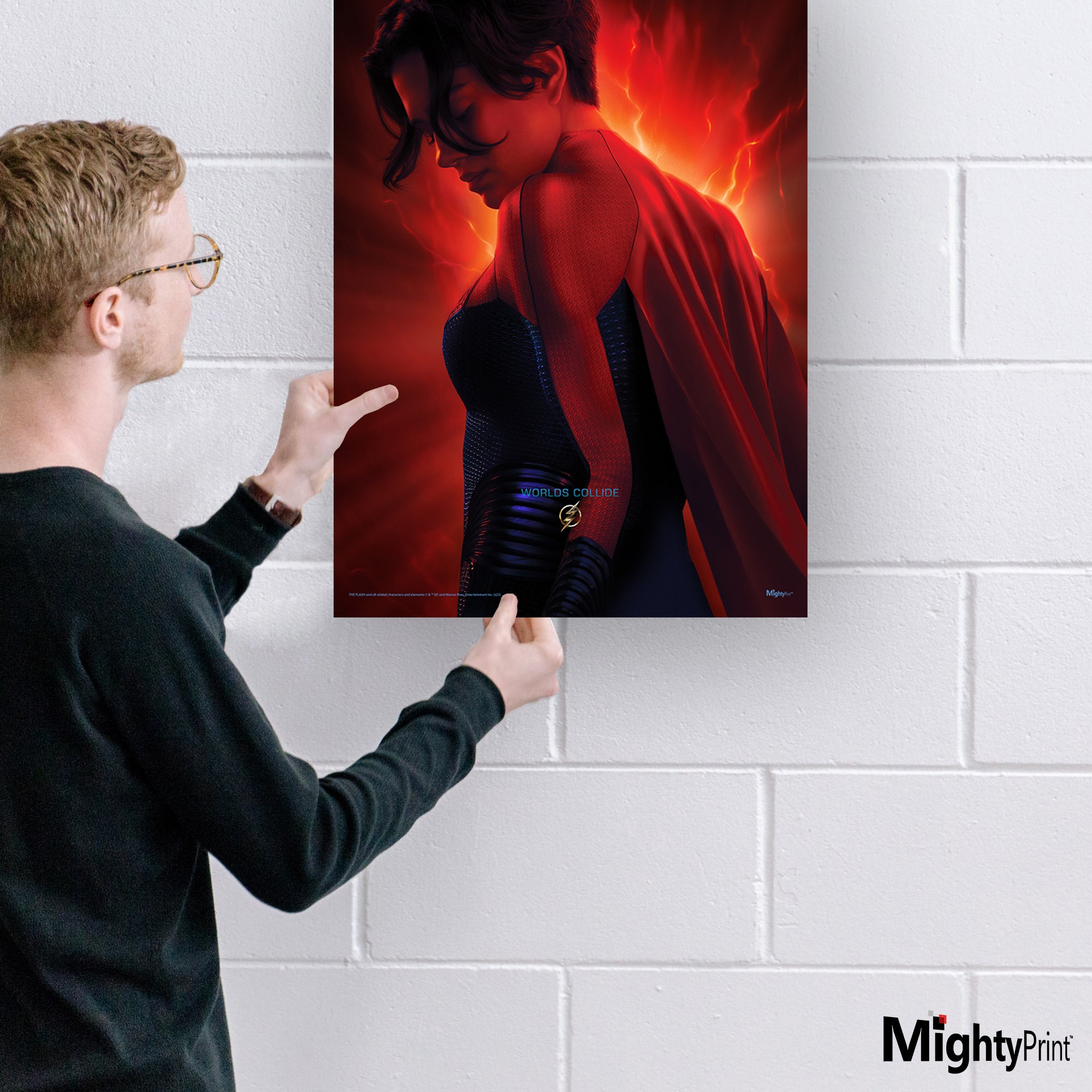 The Flash (Supergirl) MightyPrint™ Wall Art MP17240884