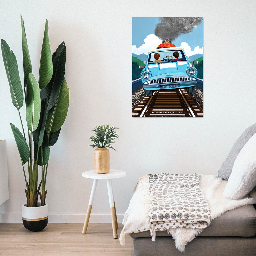 Harry Potter (Flying Ford Anglia) MightyPrint™ Wall Art MP17240889
