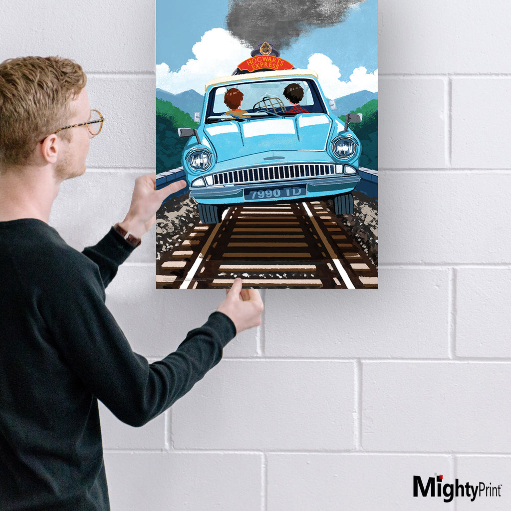 Harry Potter (Flying Ford Anglia) MightyPrint™ Wall Art MP17240889