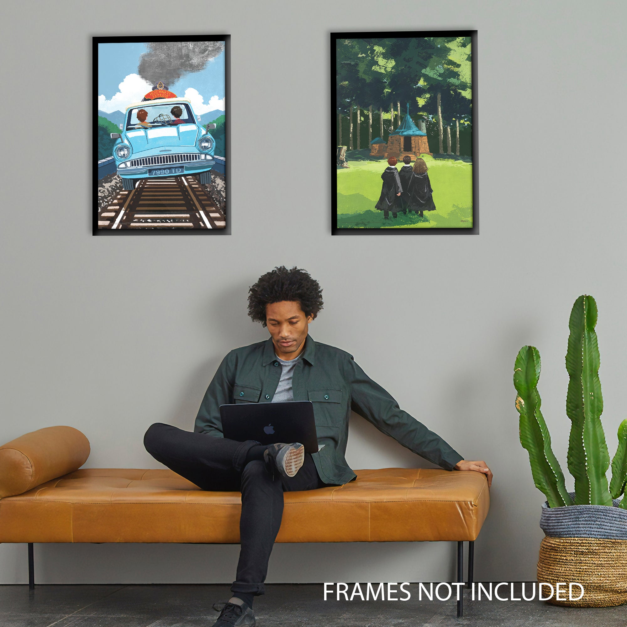 Harry Potter (Trio Visits Hagrids Hut) MightyPrint™ Wall Art MP17240891