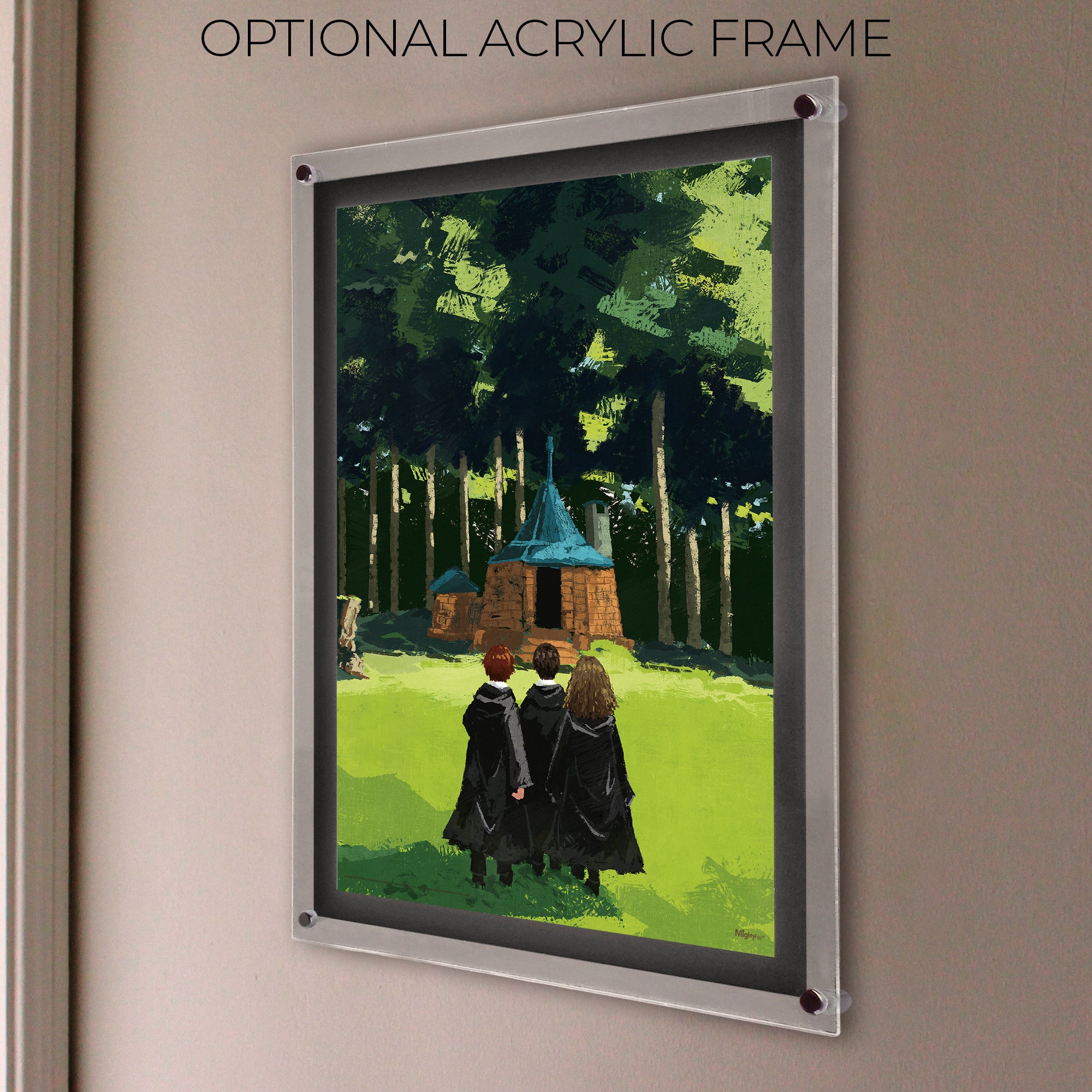Harry Potter (Trio Visits Hagrids Hut) MightyPrint™ Wall Art MP17240891