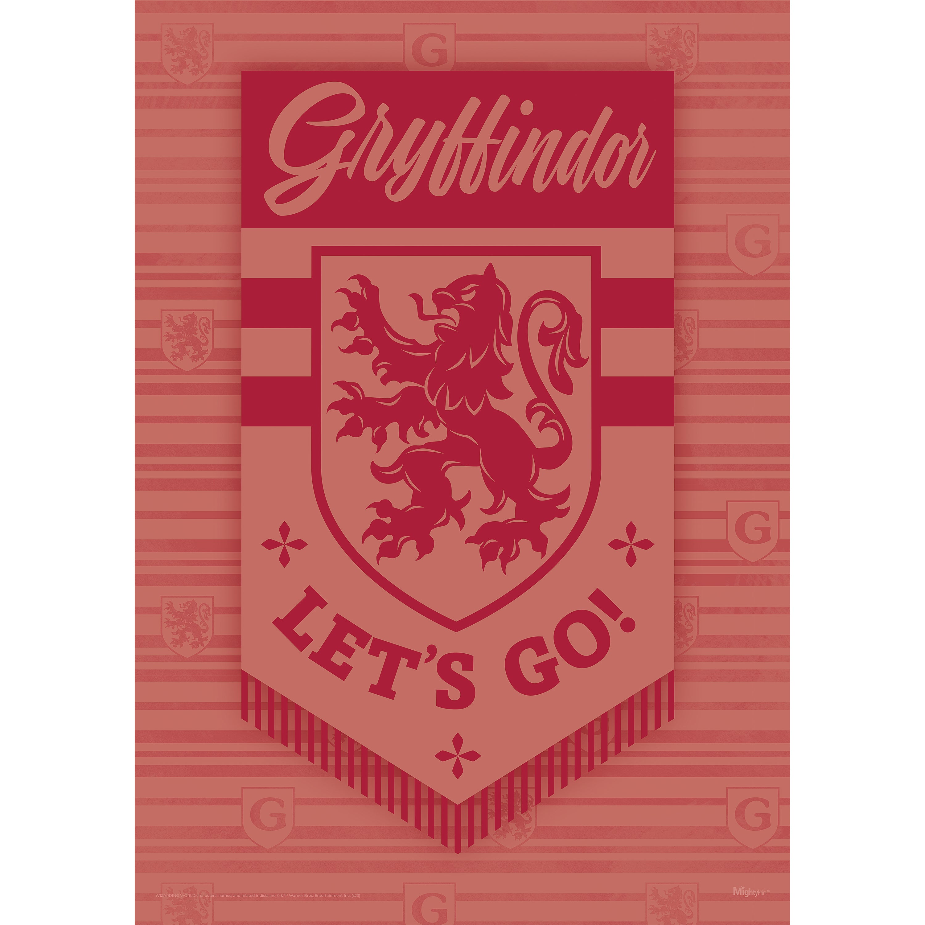 Harry Potter (Quidditch Gryffindor House) MightyPrint™ Wall Art MP17240899