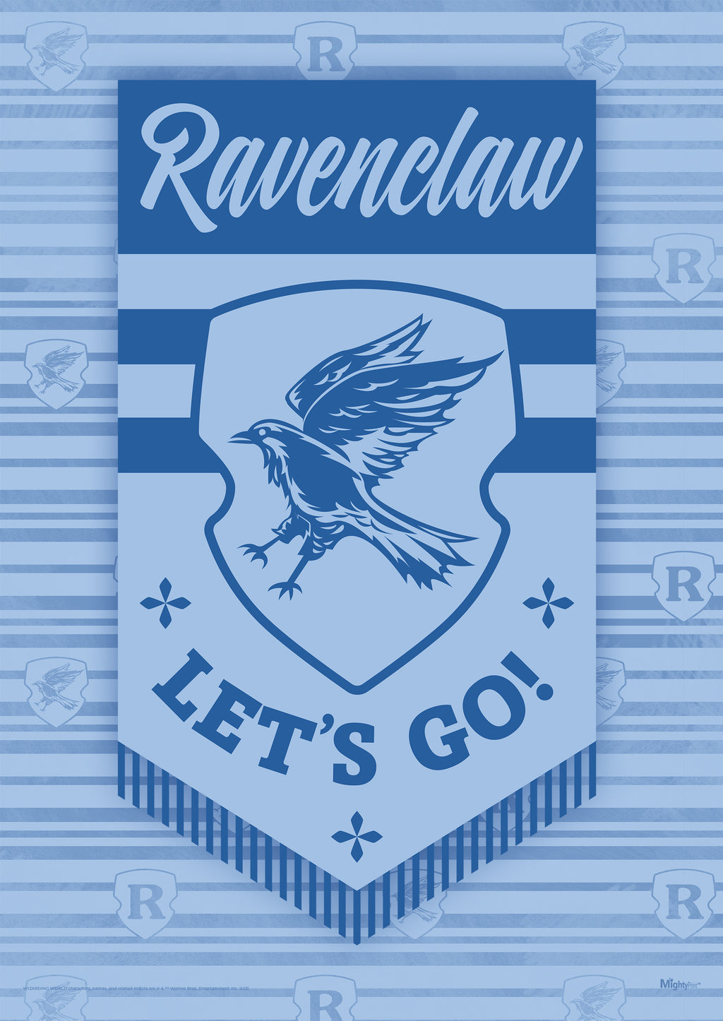 Harry Potter (Quidditch Ravenclaw House) MightyPrint™ Wall Art MP17240901