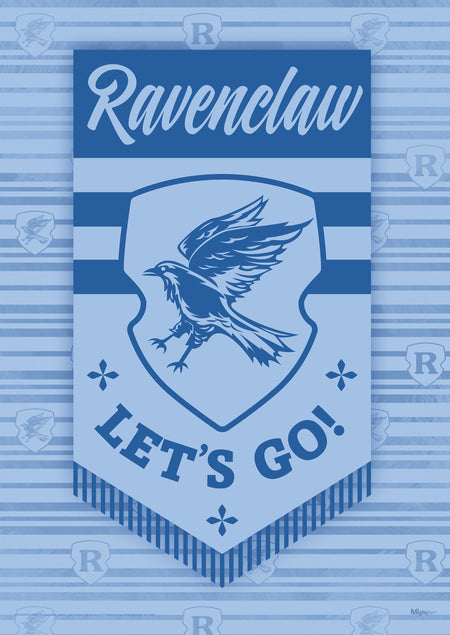 Harry Potter (Quidditch Ravenclaw House) MightyPrint™ Wall Art MP17240901