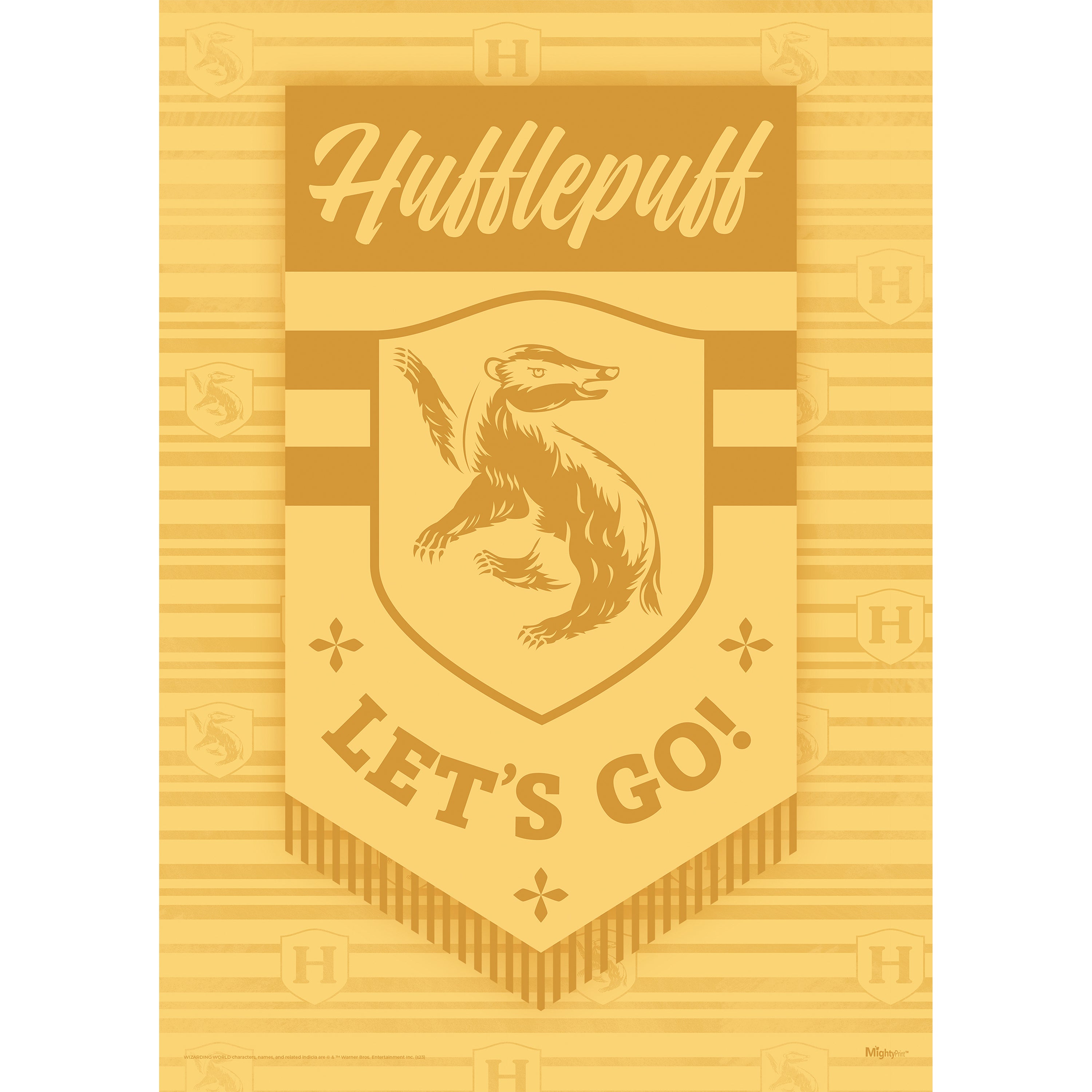 Harry Potter (Quidditch Hufflepuff House) MightyPrint™ Wall Art MP17240902