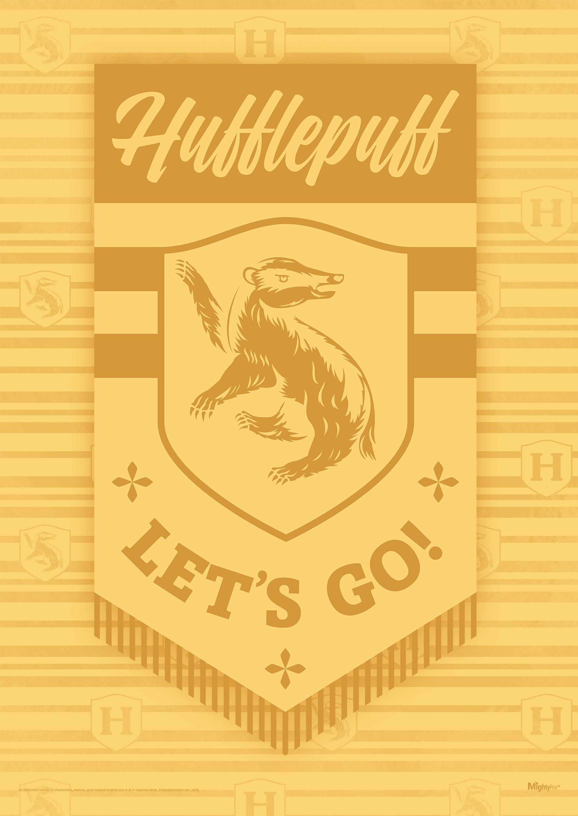 Harry Potter (Quidditch Hufflepuff House) MightyPrint™ Wall Art MP17240902