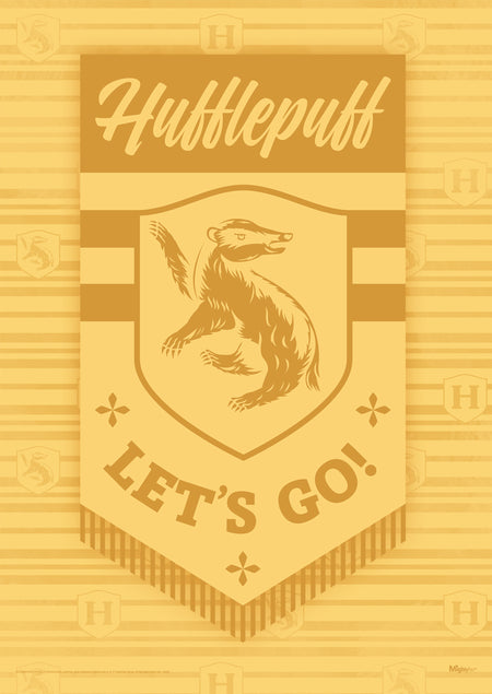 Harry Potter (Quidditch Hufflepuff House) MightyPrint™ Wall Art MP17240902