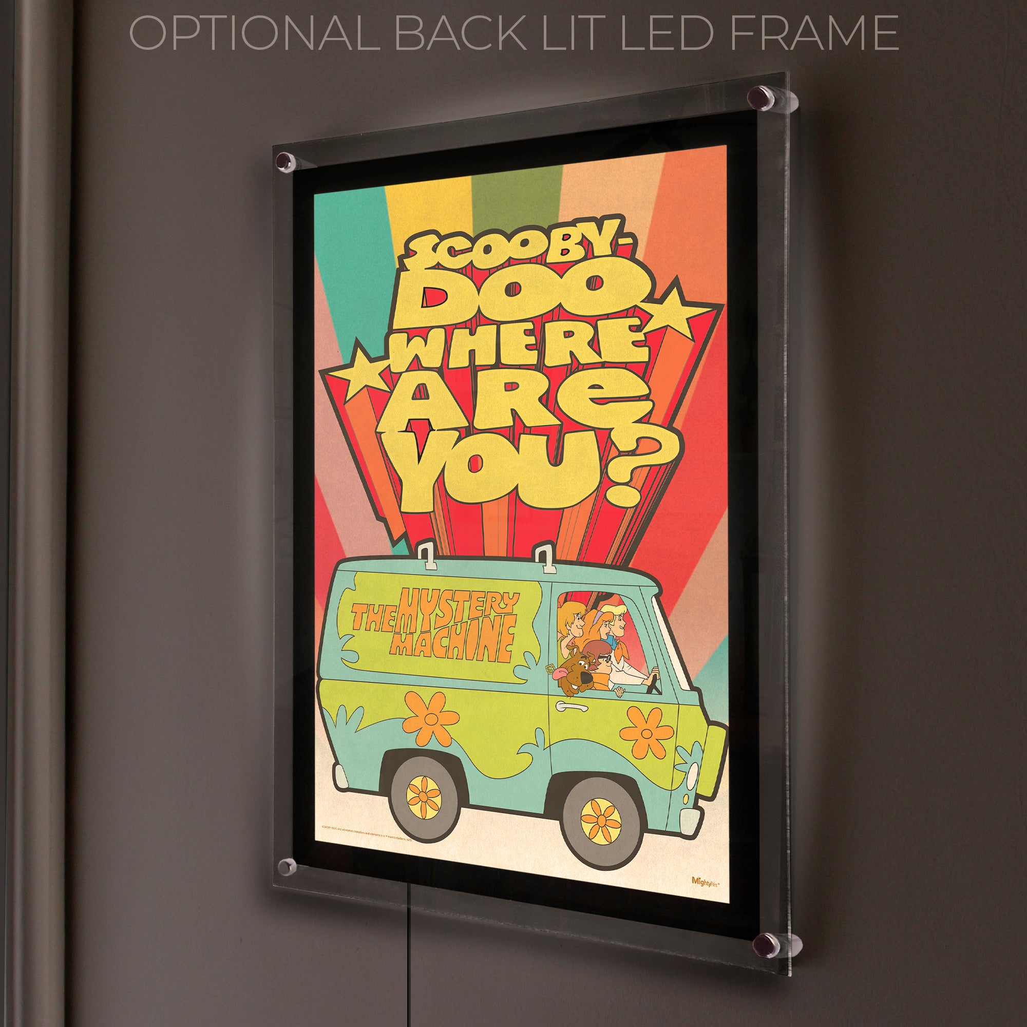 Scooby-Doo (Retro Mystery Machine) MightyPrint™ Wall Art MP17240915