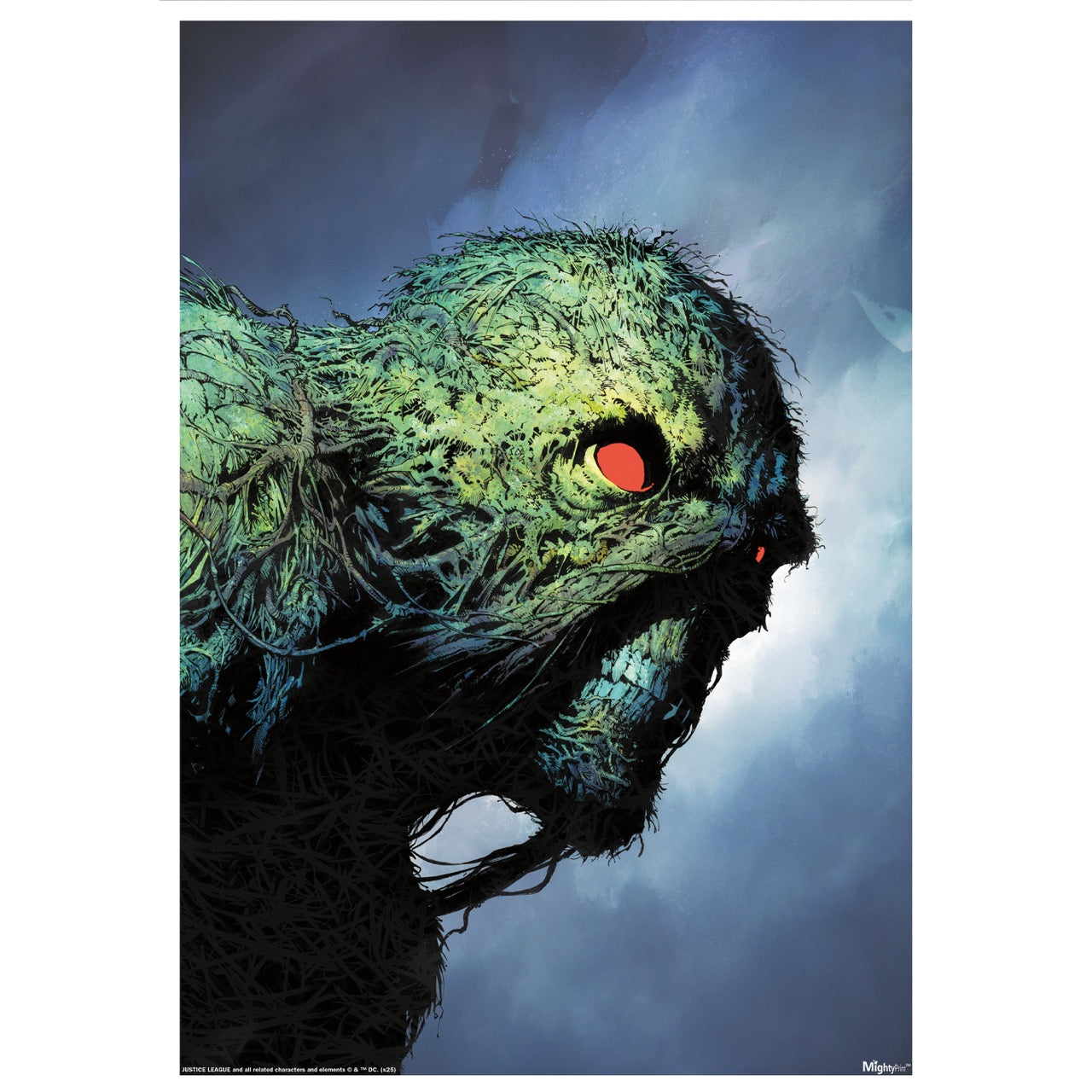 Swamp Thing (Eyes of the Swamp) MightyPrint™ Wall Art MP17240917