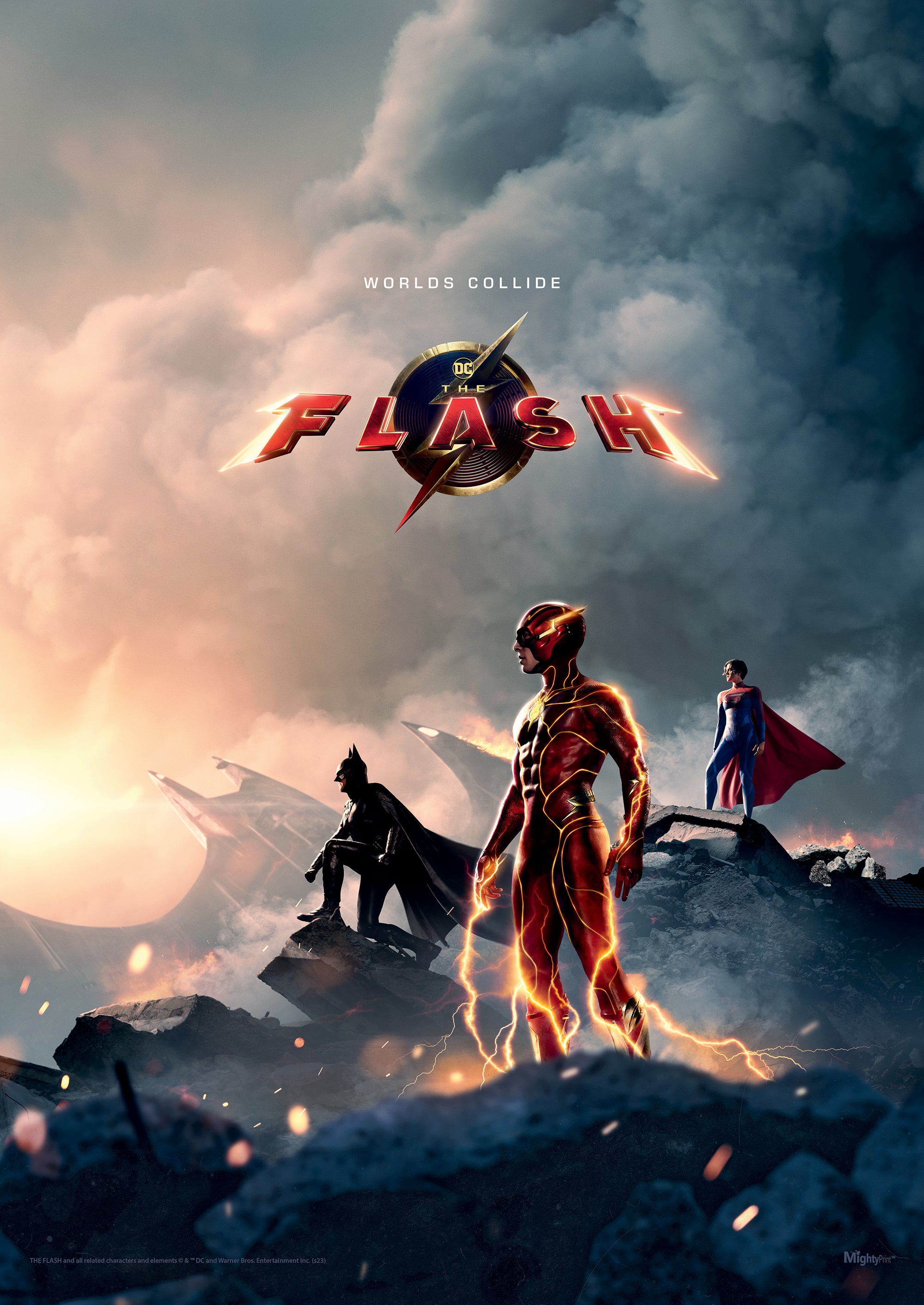 The Flash (Heroes) MightyPrint™ Wall Art MP17240919