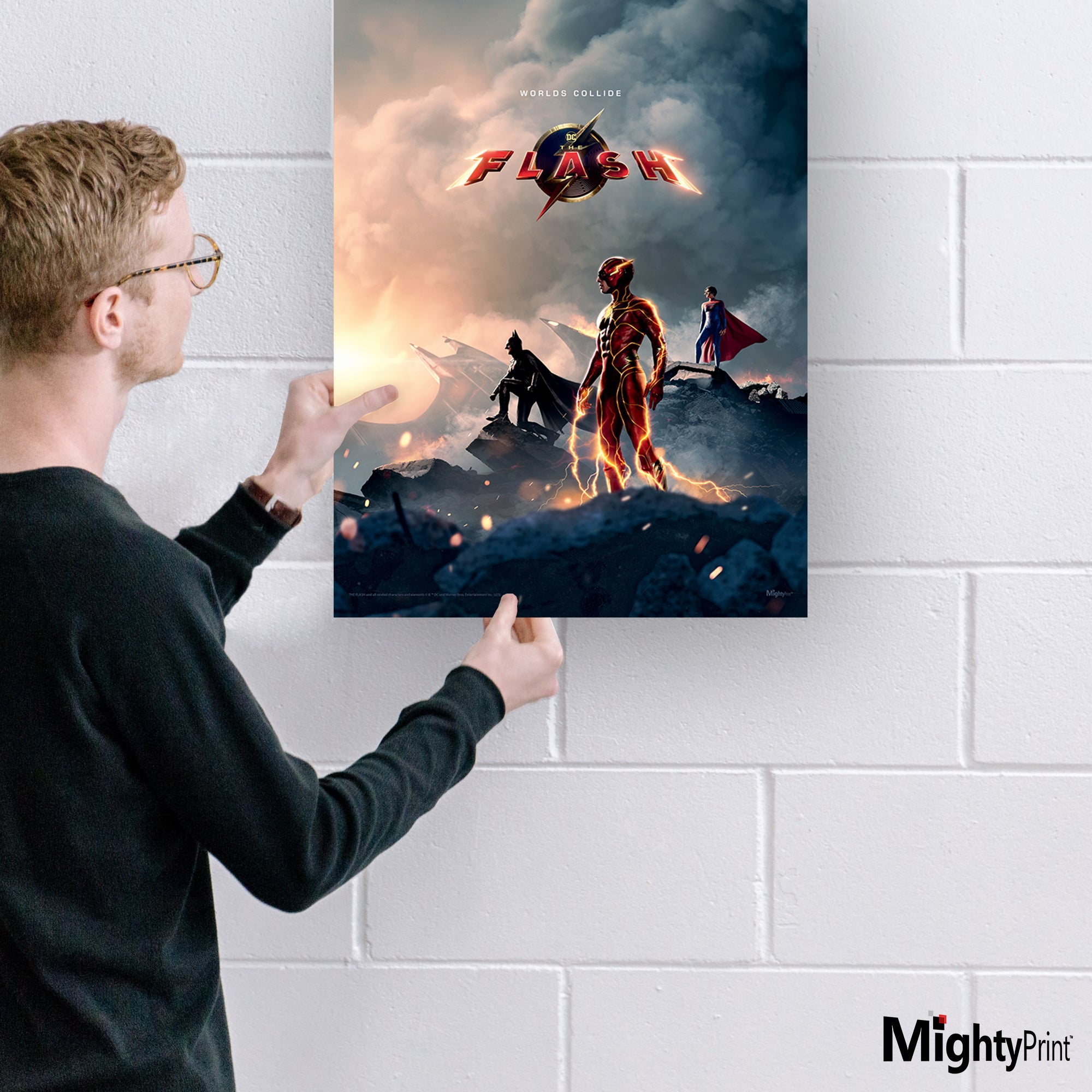 The Flash (Heroes) MightyPrint™ Wall Art MP17240919