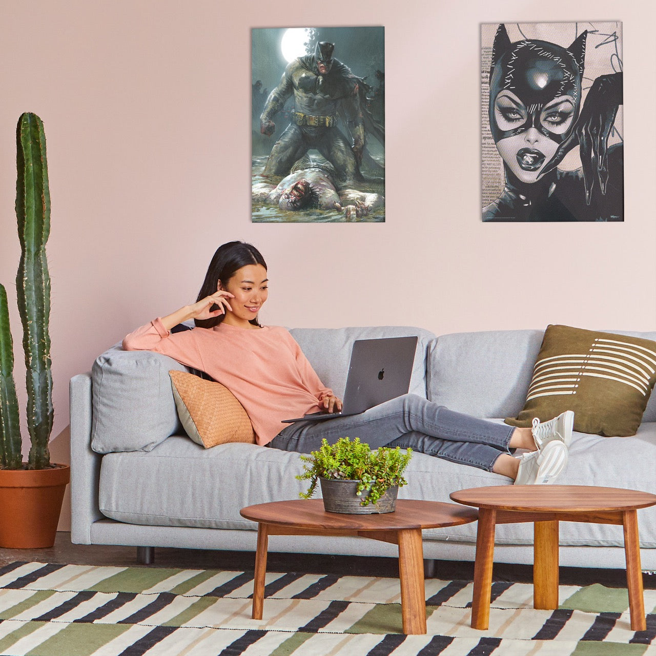 DC Comics (Catwoman - Issue #50 Variant Cover Artwork by Sozomaika) MightyPrint™ Wall Art MP17240934