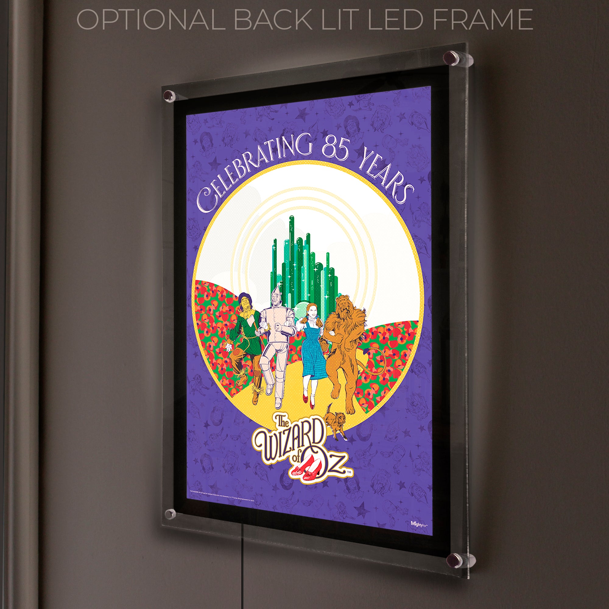 The Wizard of Oz (85th Anniversary - The Yellow Brick Road) MightyPrint™ Wall Art MP17240943