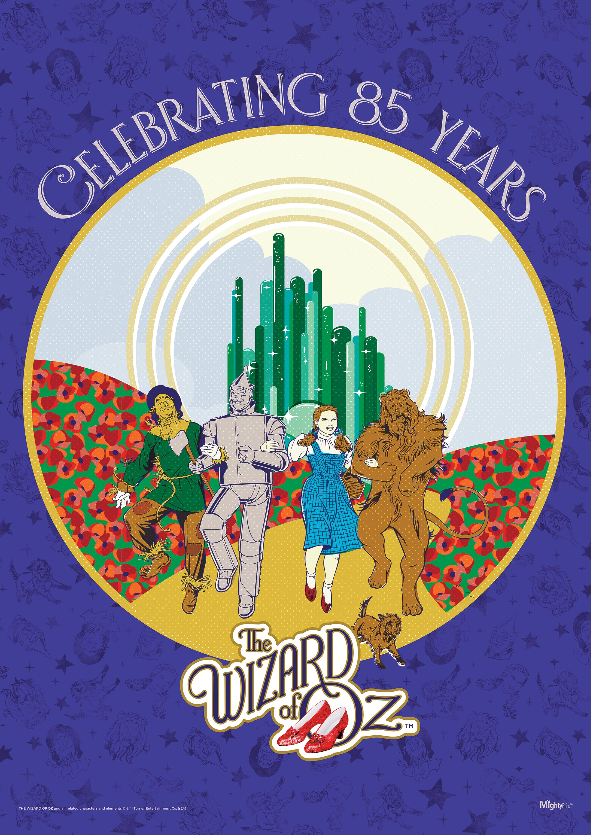 The Wizard of Oz (85th Anniversary - The Yellow Brick Road) MightyPrint™ Wall Art MP17240943