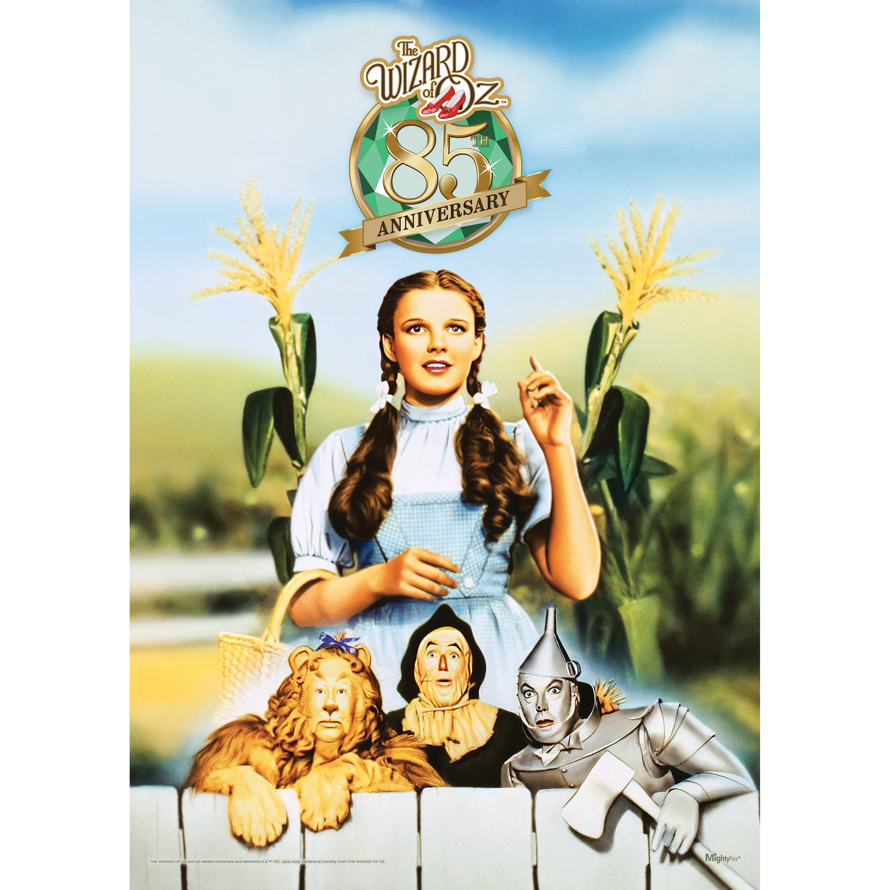 The Wizard of Oz (85th Anniversary - Dorothy in the Cornfield) MightyPrint™ Wall Art MP17240944