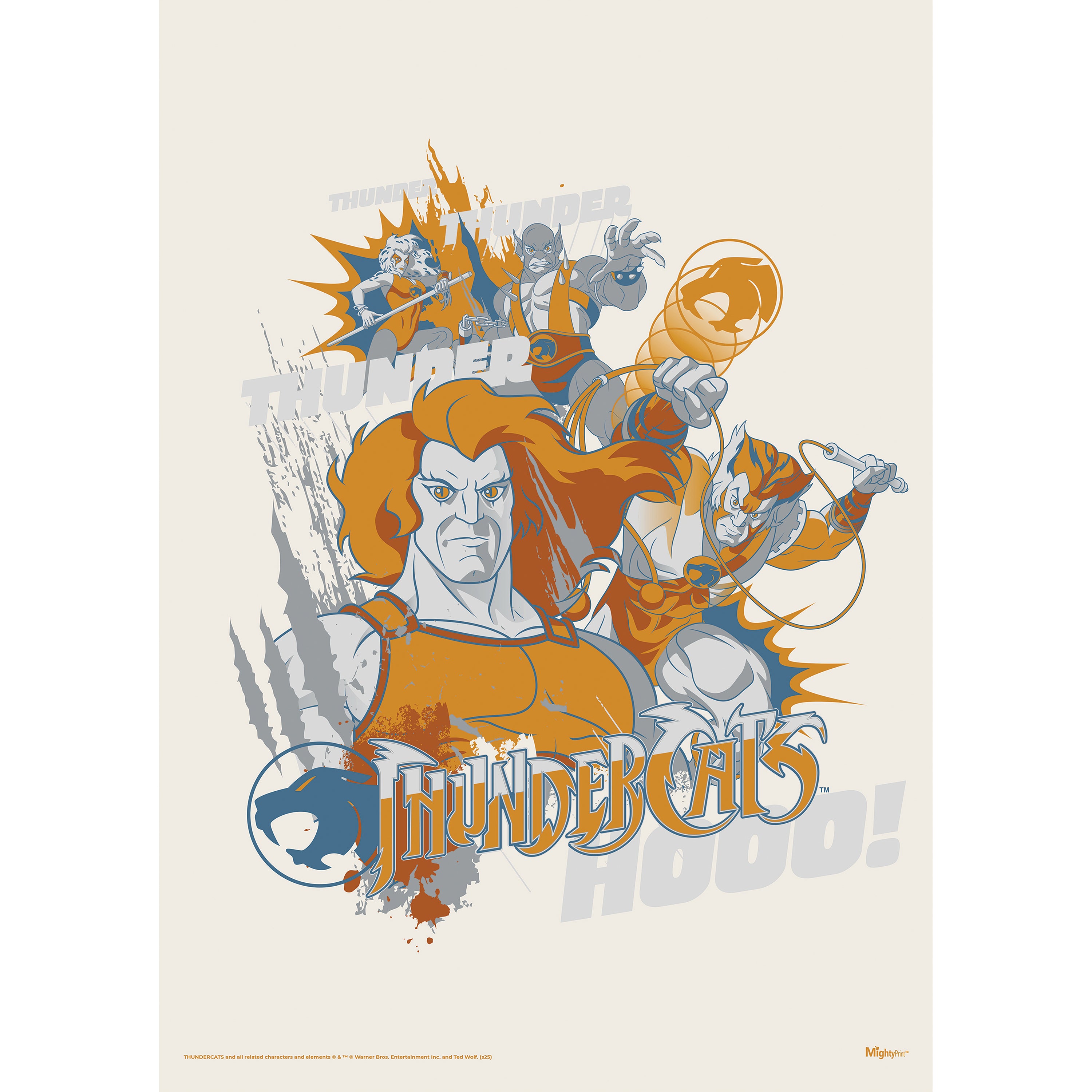 ThunderCats (Thunder Thunder Thunder) MightyPrint™ Wall Art MP17240951