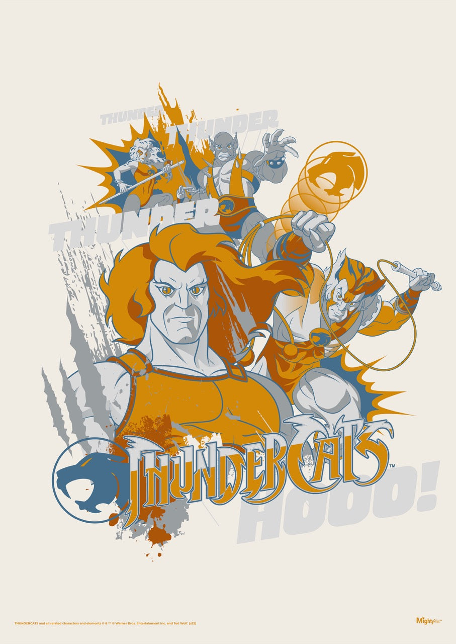 ThunderCats (Thunder Thunder Thunder) MightyPrint™ Wall Art MP17240951