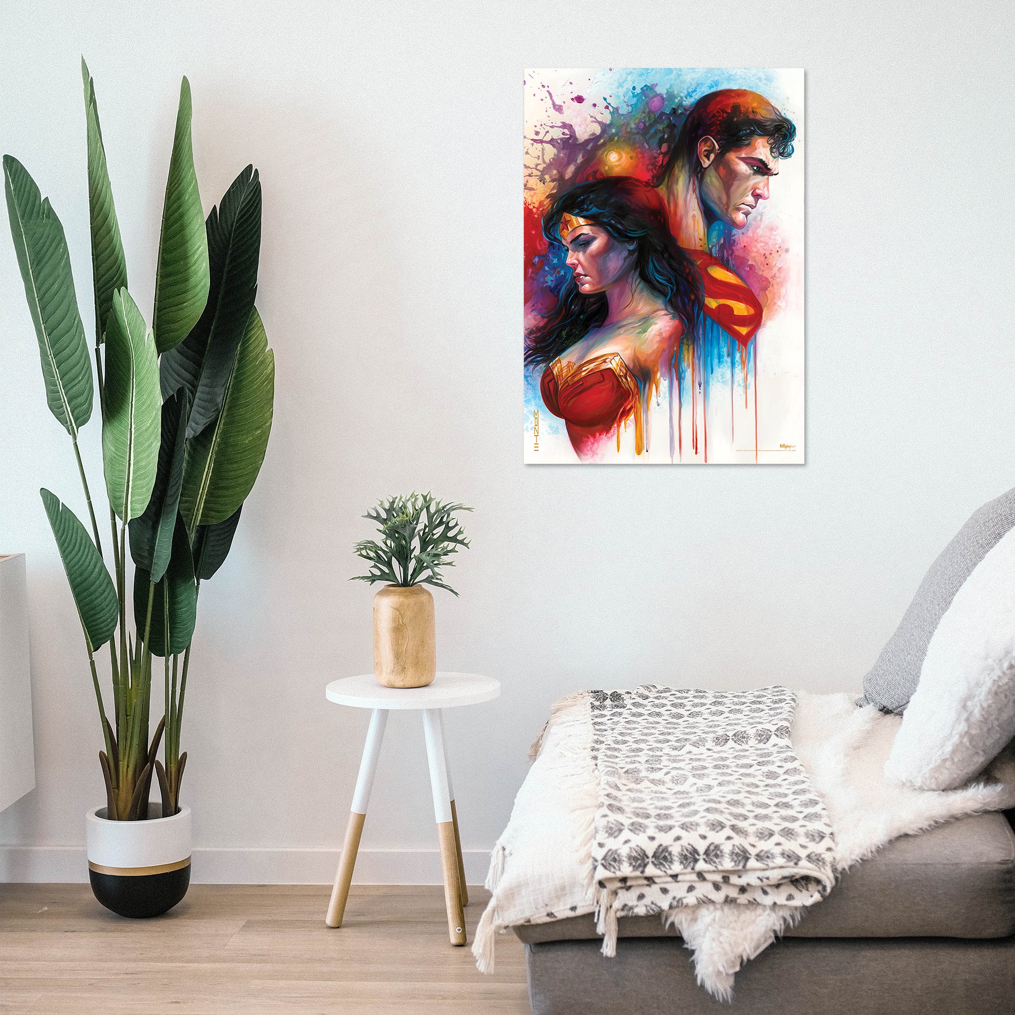 DC Comics (The Brave by Monte Moore) MightyPrint™ Wall Art MP17240954