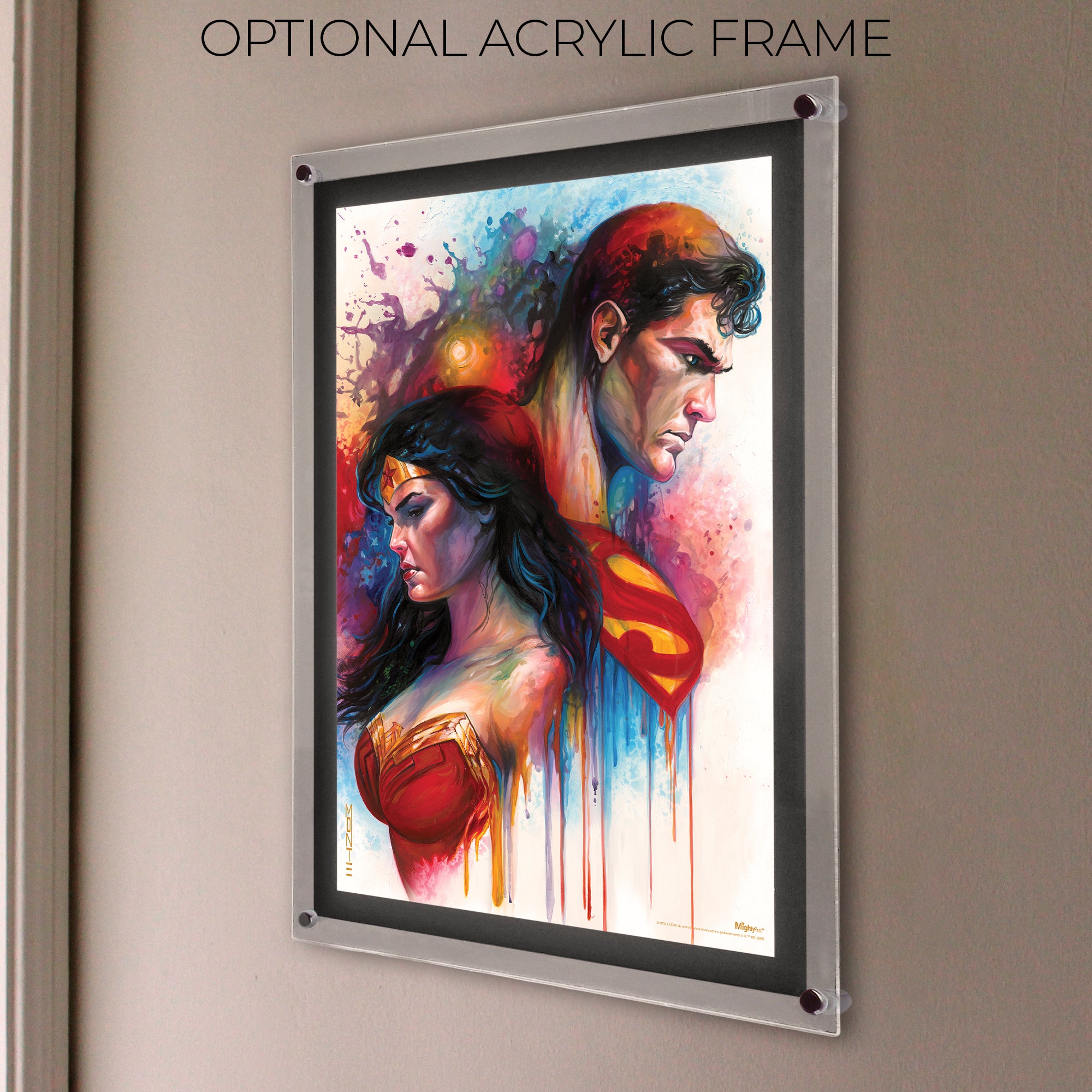 DC Comics (The Brave by Monte Moore) MightyPrint™ Wall Art MP17240954