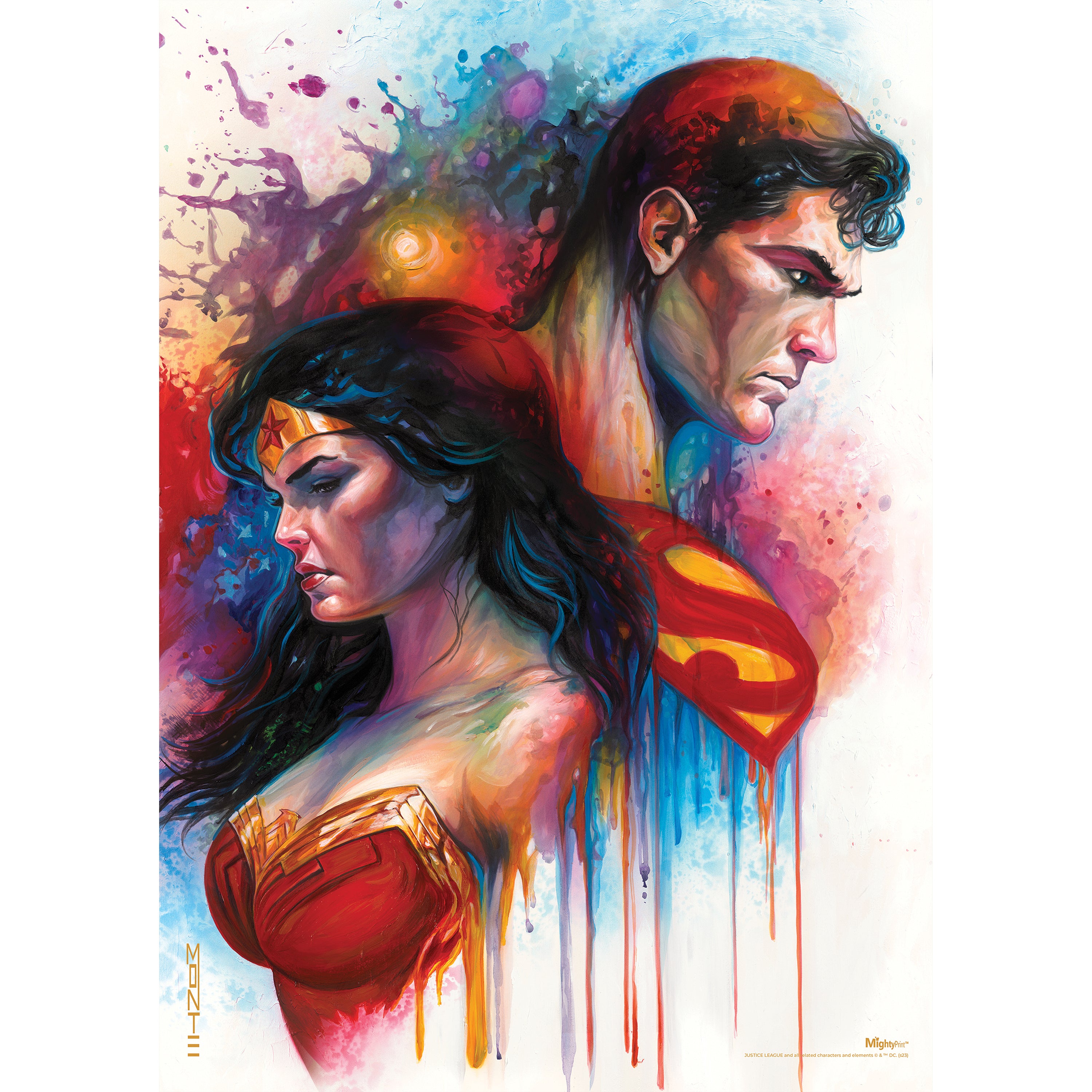 DC Comics (The Brave by Monte Moore) MightyPrint™ Wall Art MP17240954
