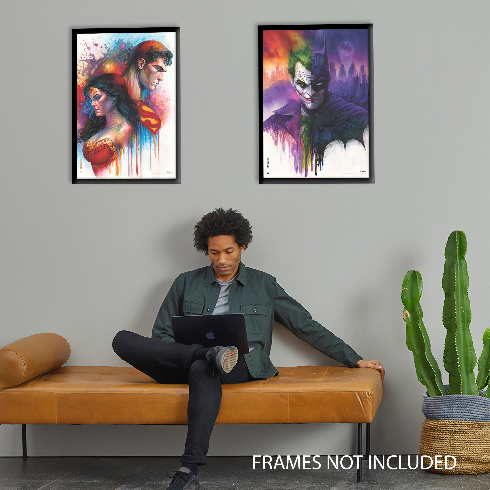 DC Comics (Two of a Kind by Monte Moore) MightyPrint™ Wall Art MP17240955