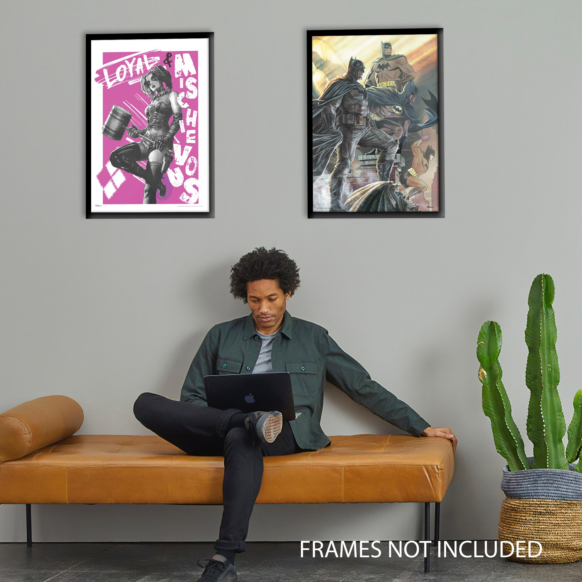 DC Comics (Harley Quinn - Grunge Pop) MightyPrint™ Wall Art MP17240967