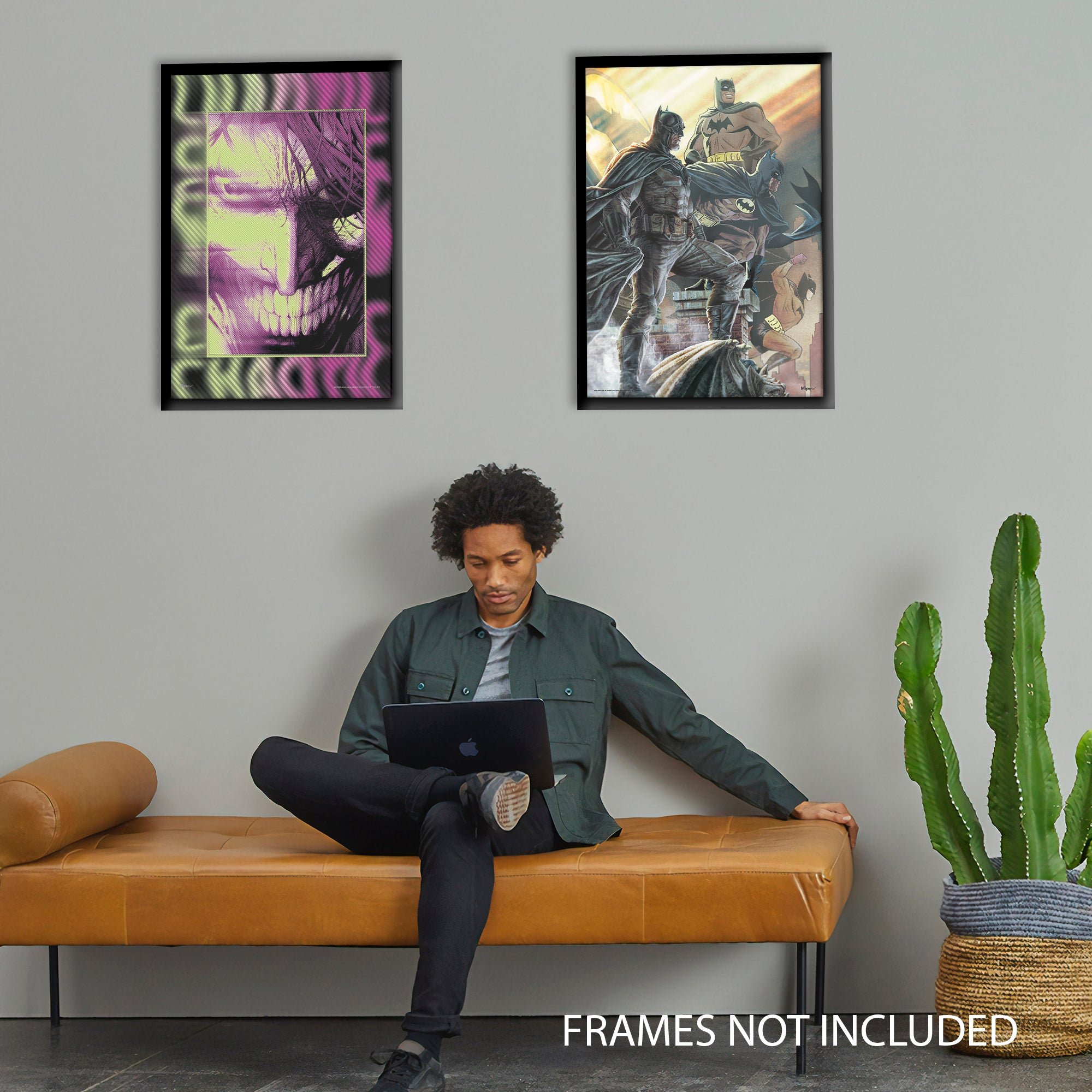 DC Comics (Joker - Grunge Pop) MightyPrint™ Wall Art MP17240968