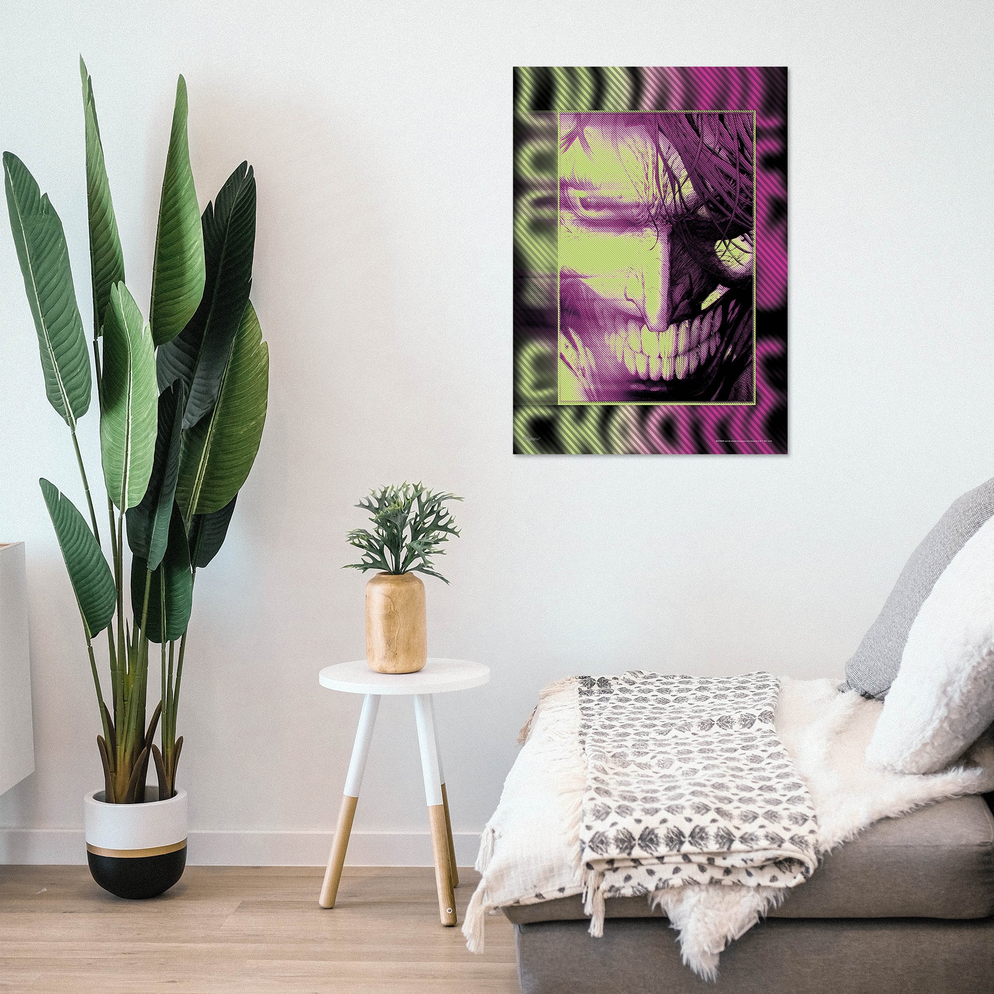 DC Comics (Joker - Grunge Pop) MightyPrint™ Wall Art MP17240968