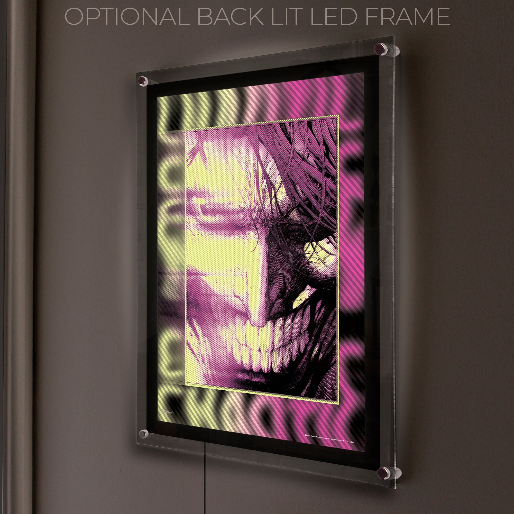 DC Comics (Joker - Grunge Pop) MightyPrint™ Wall Art MP17240968