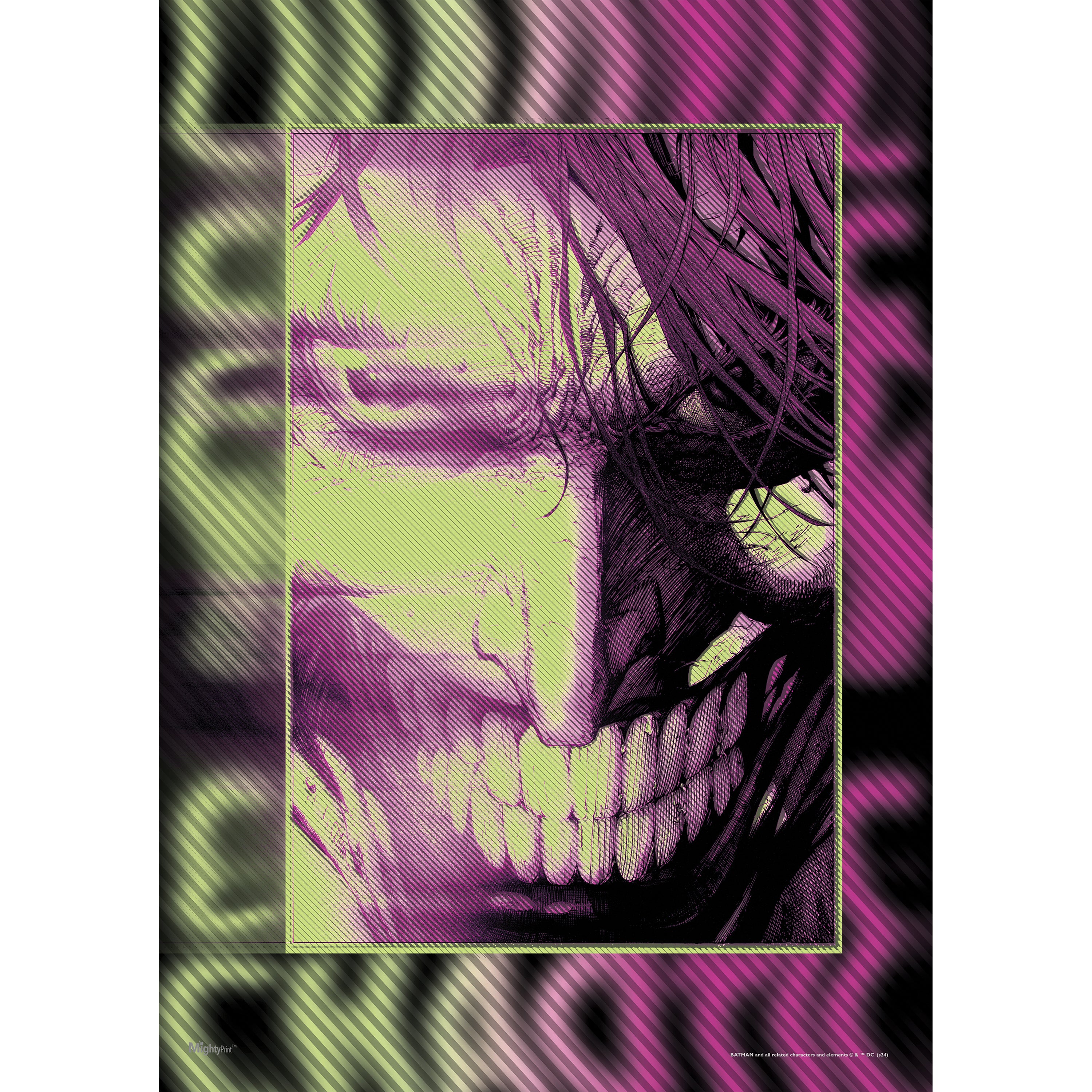 DC Comics (Joker - Grunge Pop) MightyPrint™ Wall Art MP17240968