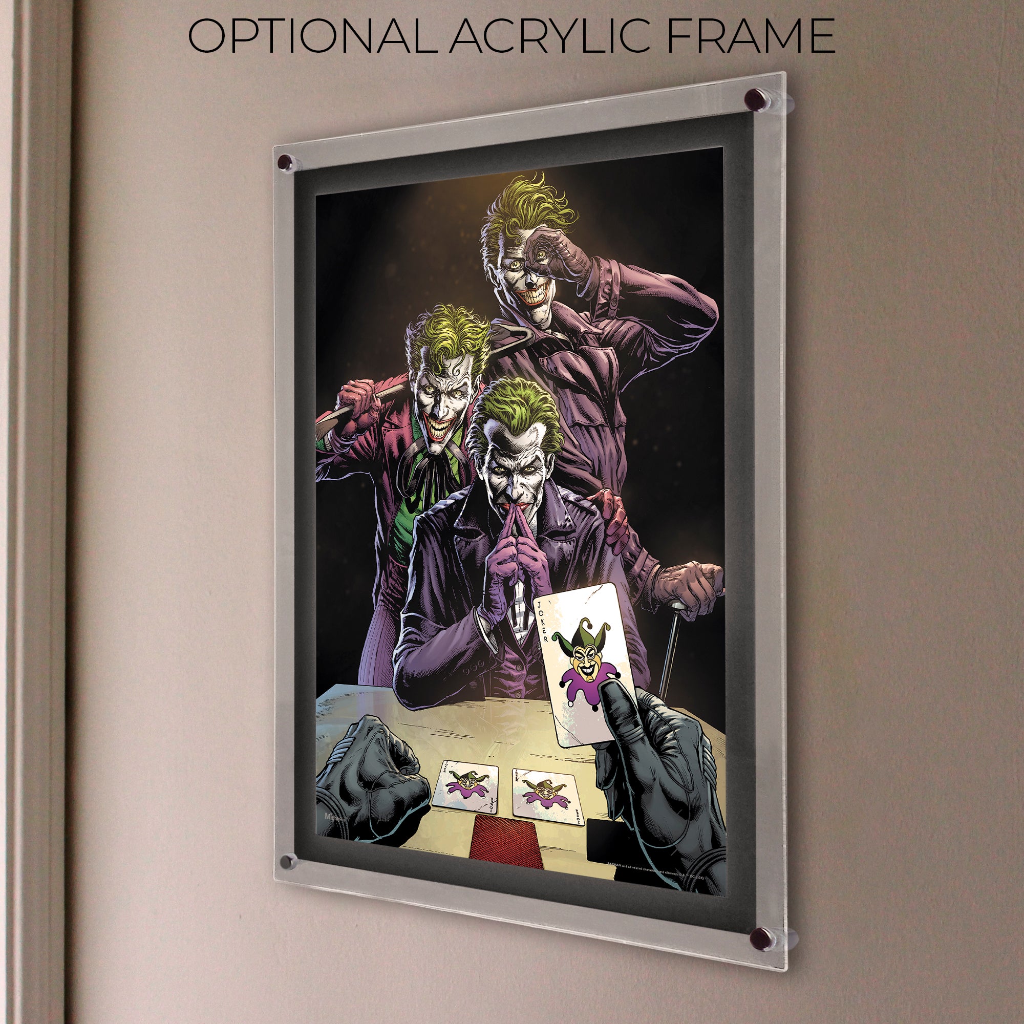 DC Comics (Batman: Three Jokers Comic Book Cover Art) MightyPrint™ Wall Art MP17240969