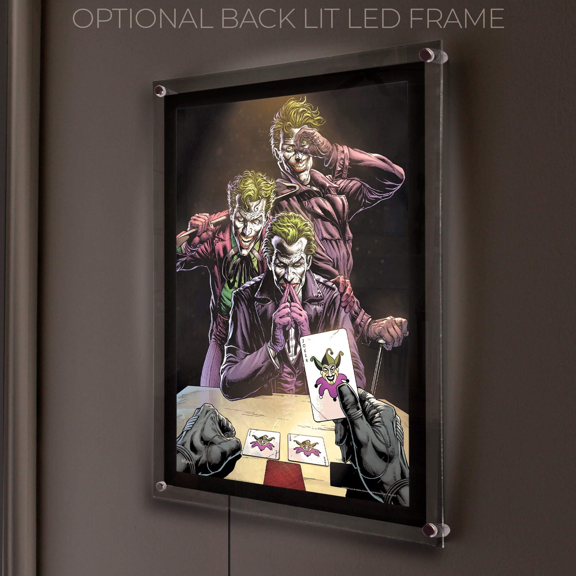 DC Comics (Batman: Three Jokers Comic Book Cover Art) MightyPrint™ Wall Art MP17240969
