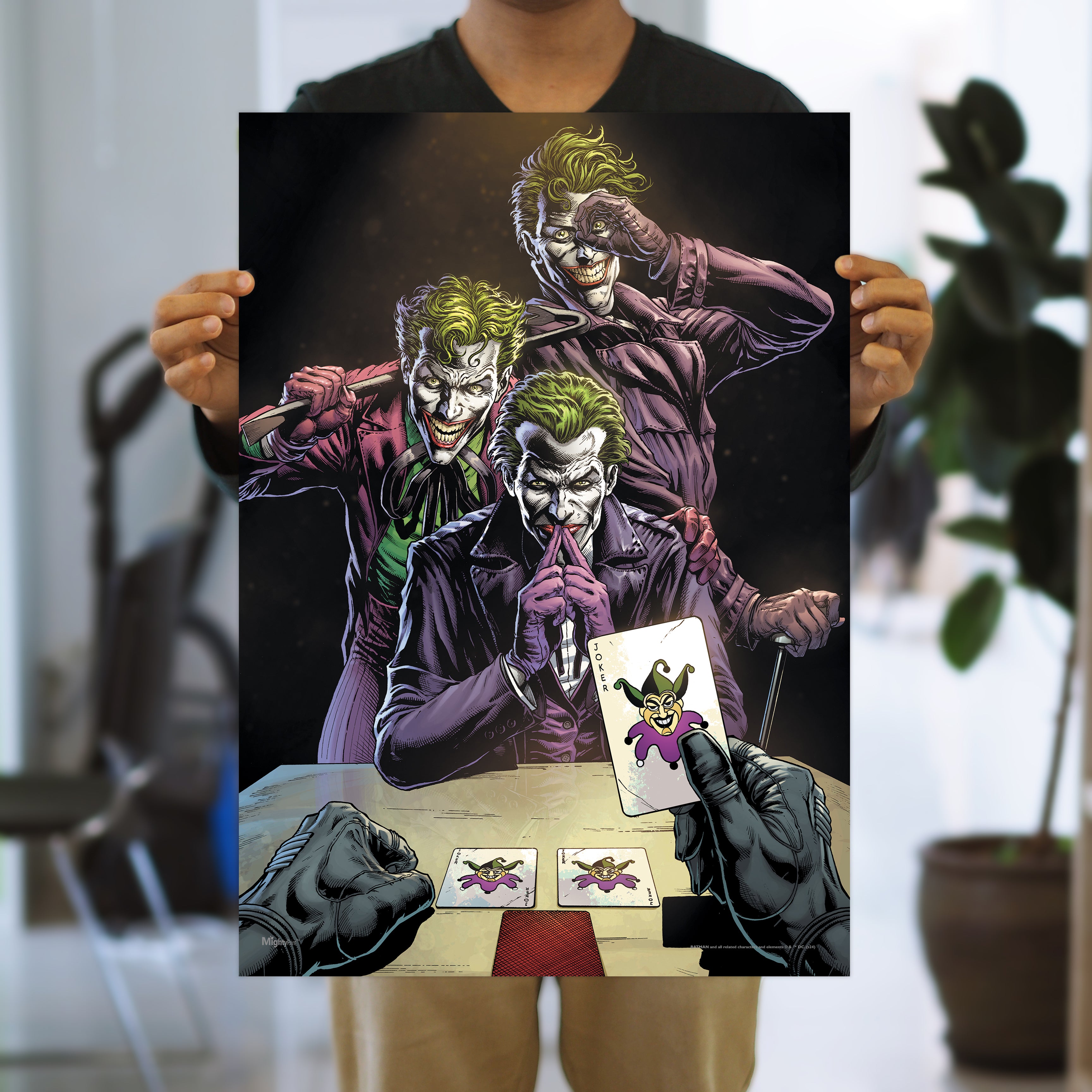 DC Comics (Batman: Three Jokers Comic Book Cover Art) MightyPrint™ Wall Art MP17240969