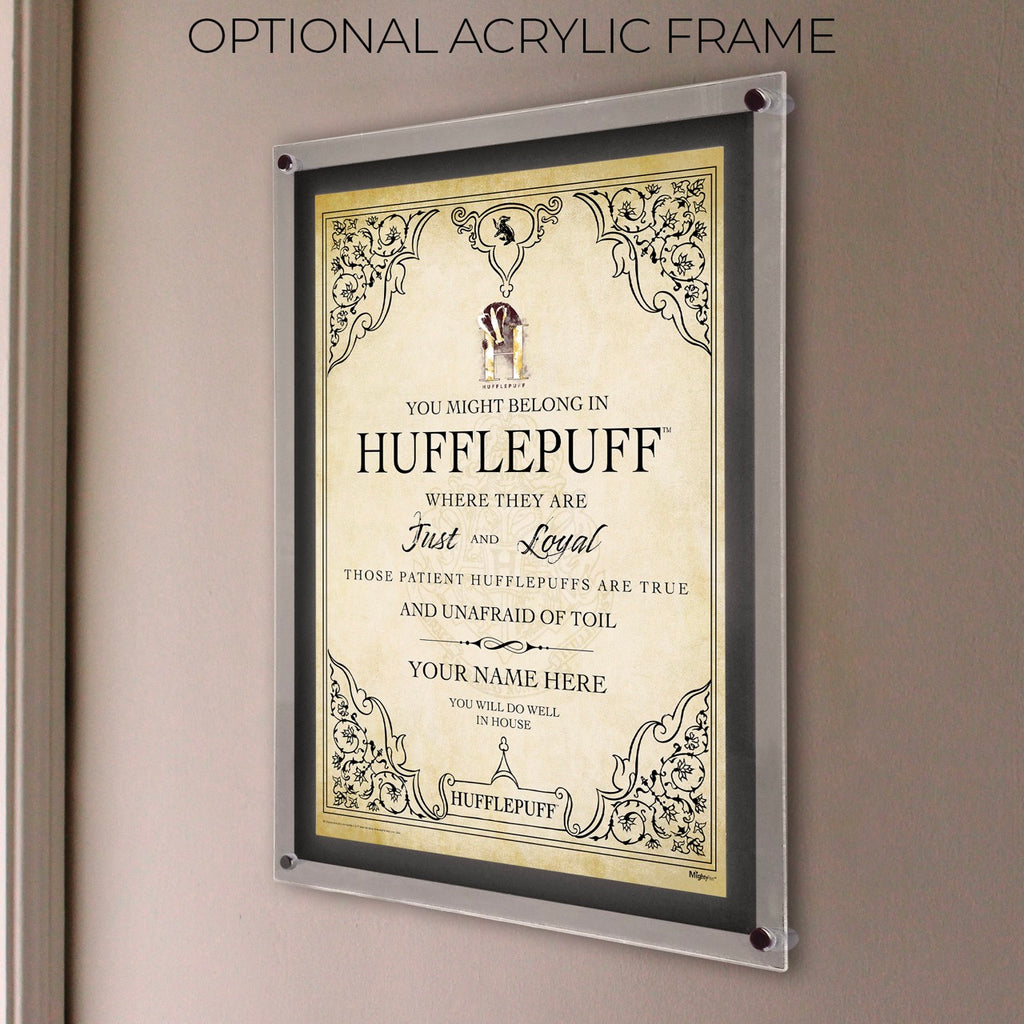 Harry Potter (Hufflepuff Assigned - Personalized) MightyPrint™ Wall Art MP17240977