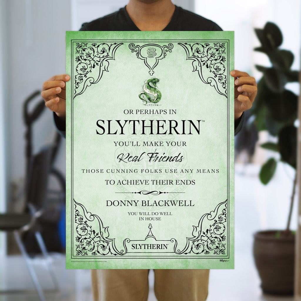 Harry Potter (Slytherin Assigned - Personalized) MightyPrint™ Wall Art MP17240978