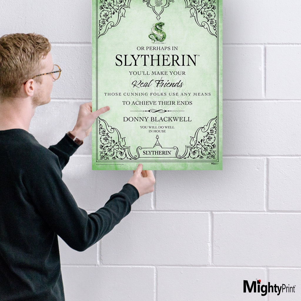 Harry Potter (Slytherin Assigned - Personalized) MightyPrint™ Wall Art MP17240978