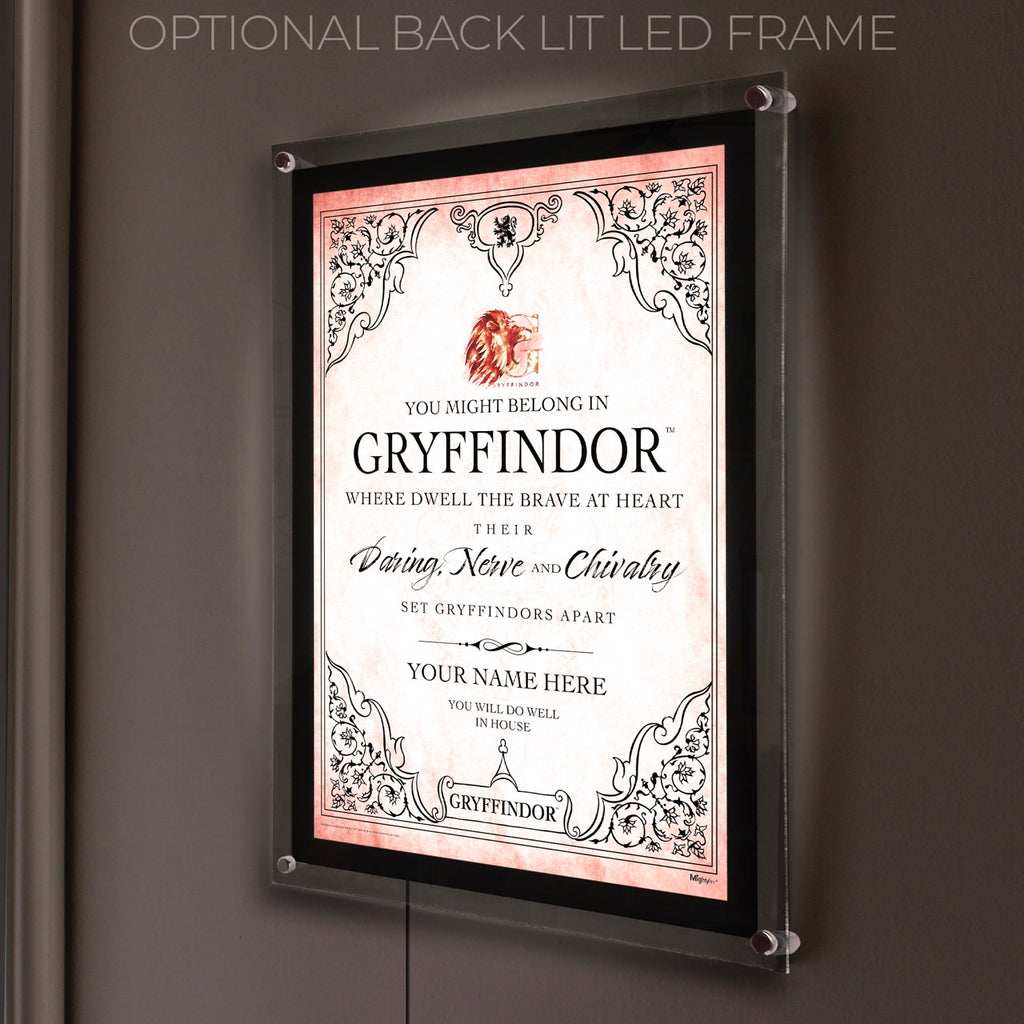 Harry Potter (Gryffindor Assigned - Personalized) MightyPrint™ Wall Art MP17240979