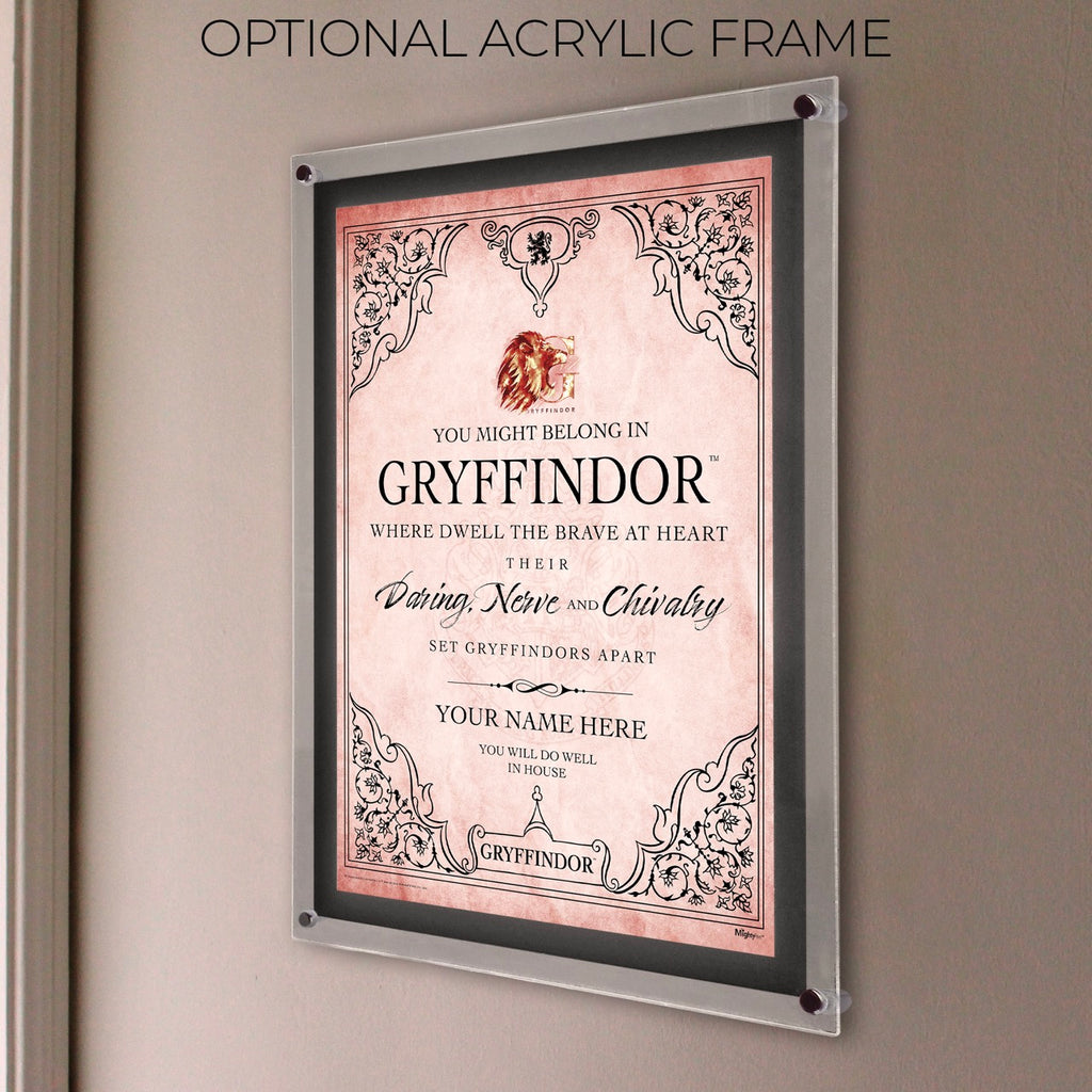 Harry Potter (Gryffindor Assigned - Personalized) MightyPrint™ Wall Art MP17240979