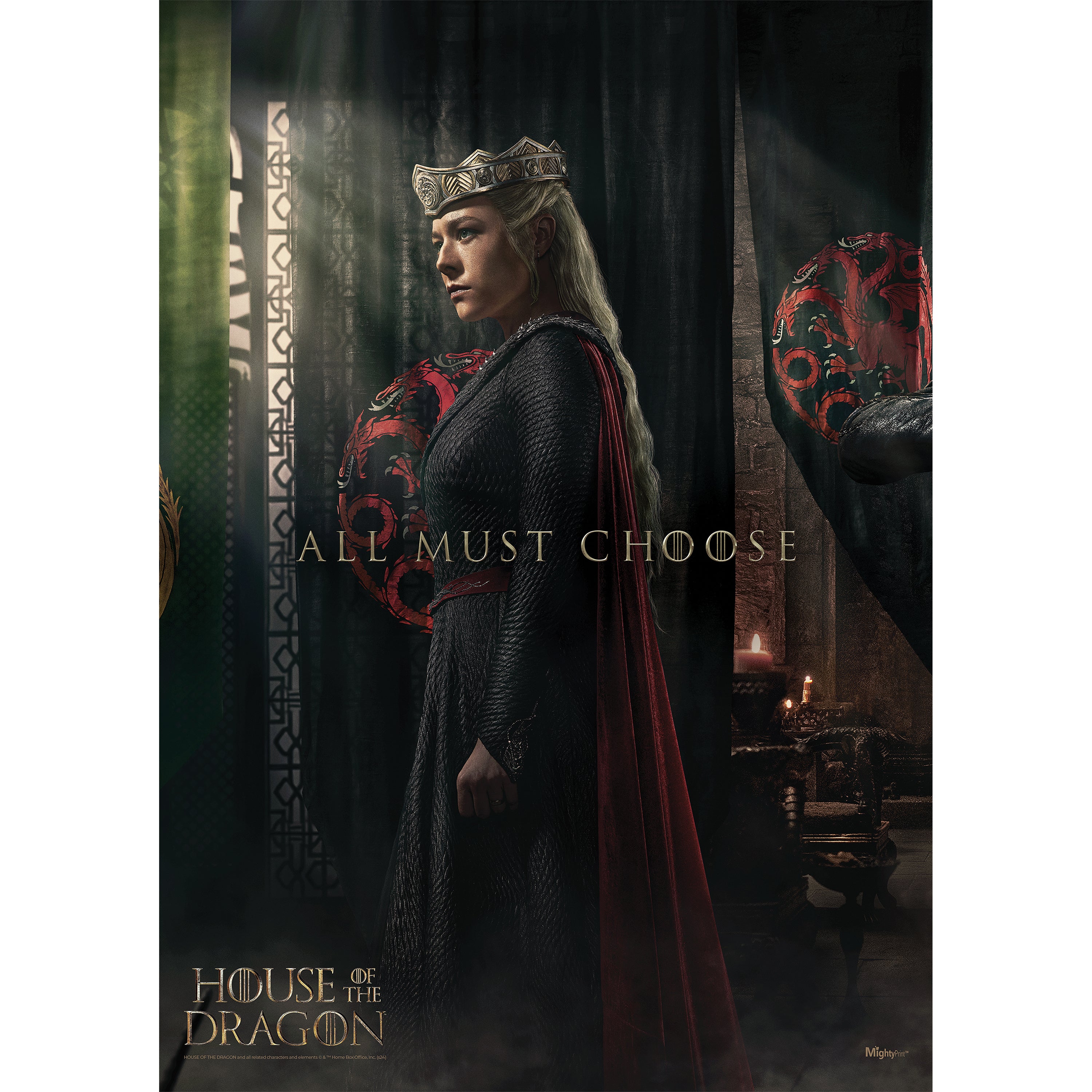 House of the Dragon (Rhaenyra Targaryen) MightyPrint™ Wall Art MP17241005