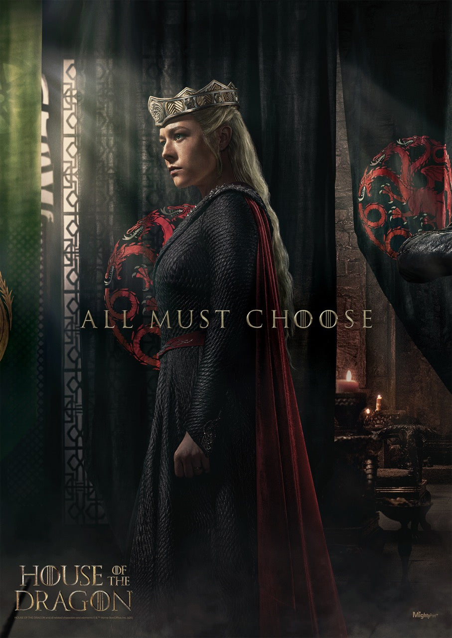 House of the Dragon (Rhaenyra Targaryen) MightyPrint™ Wall Art MP17241005