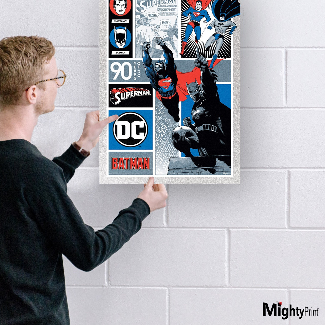 Justice League (DC 90th) MightyPrint™ Wall Art MP17241016