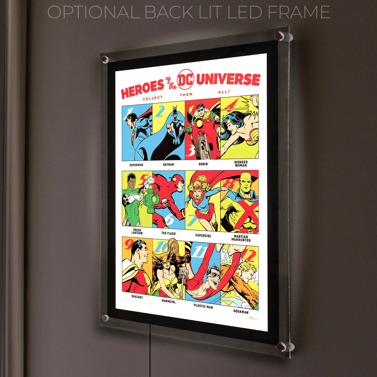 Justice League (Heroes of DC) MightyPrint™ Wall Art MP17241017