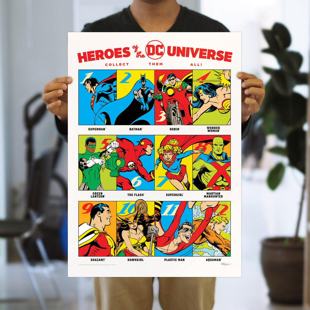 Justice League (Heroes of DC) MightyPrint™ Wall Art MP17241017