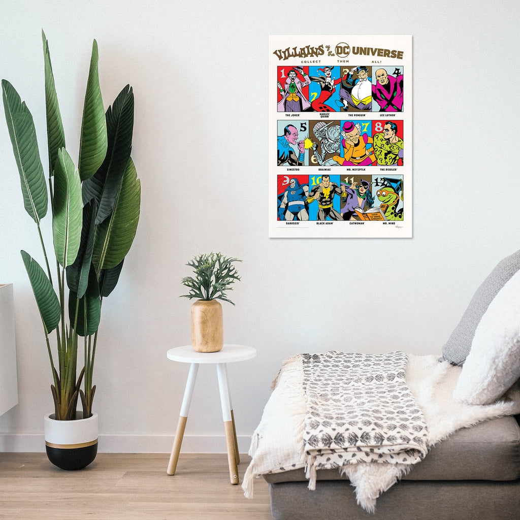 Justice League (Villains of DC) MightyPrint™ Wall Art MP17241018