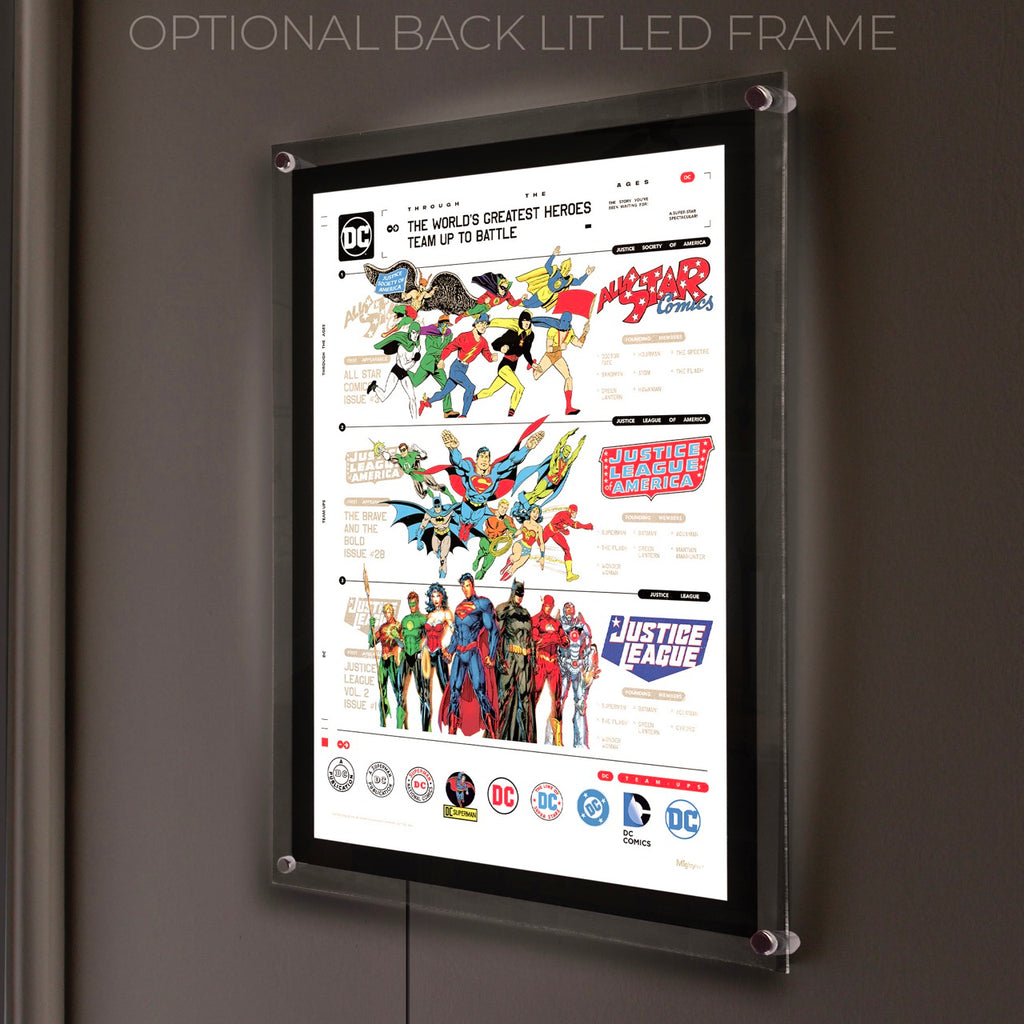 Justice League (DC Through the Ages) MightyPrint™ Wall Art MP17241019